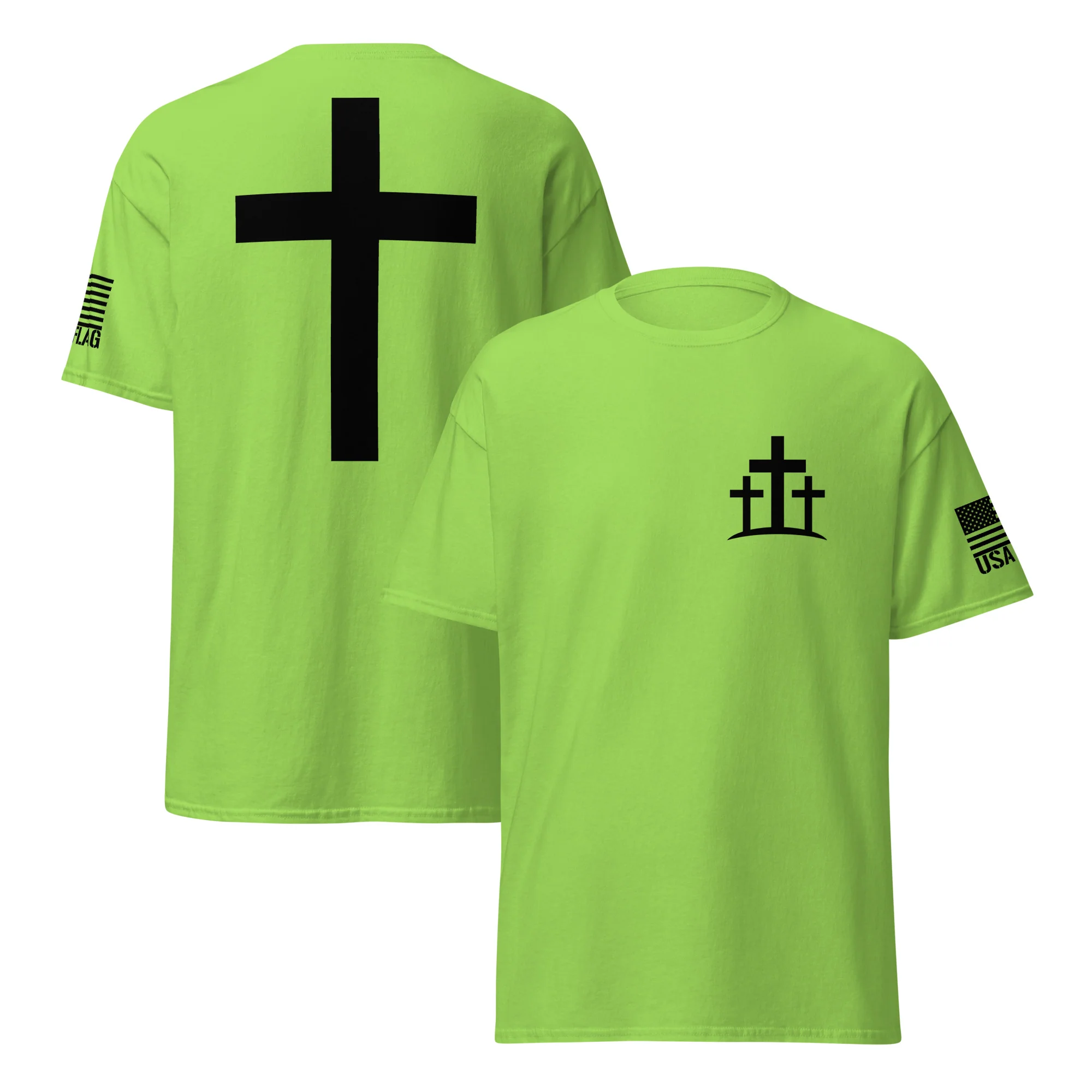 Christian Cross T-Shirts | Unisex Classic Tees | Gildan 5000 - Image 18