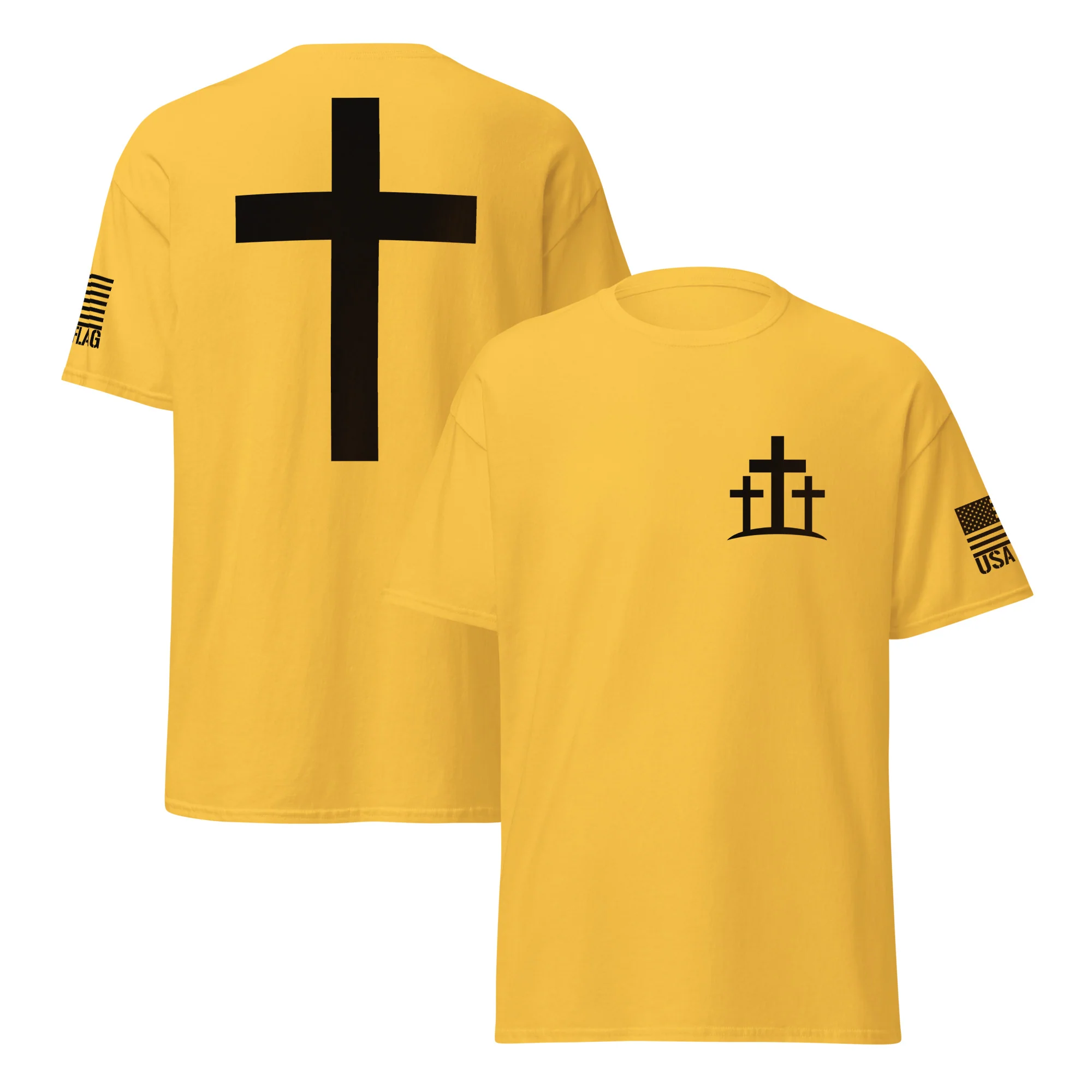 Christian Cross T-Shirts | Unisex Classic Tees | Gildan 5000 - Image 19