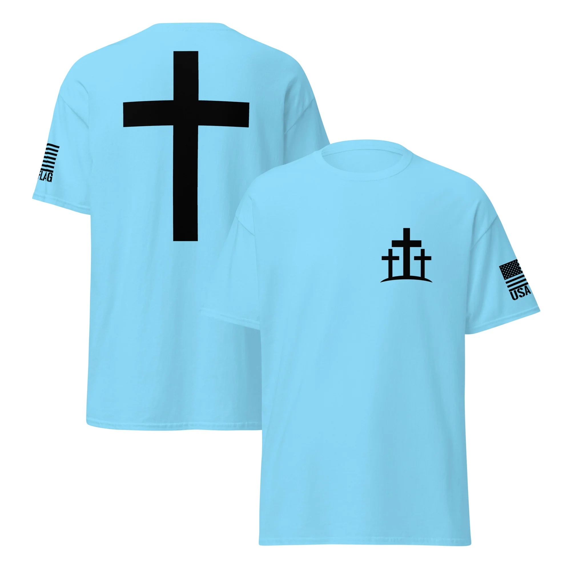 Christian Cross T-Shirts | Unisex Classic Tees | Gildan 5000 - Image 20