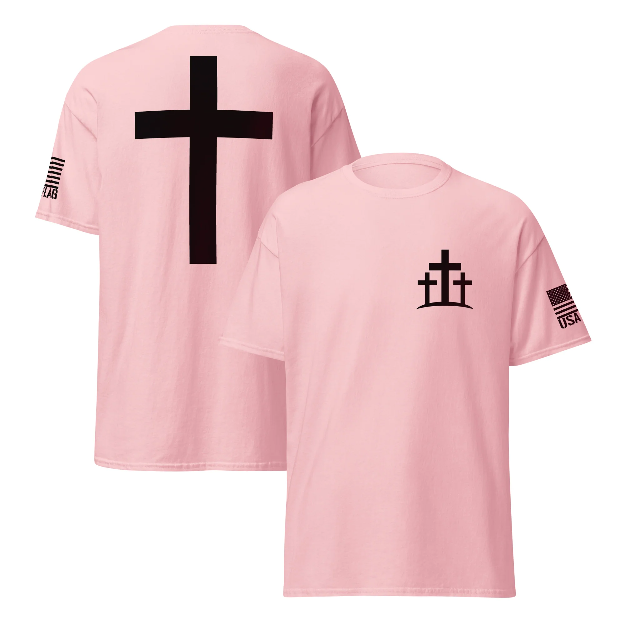 Christian Cross T-Shirts | Unisex Classic Tees | Gildan 5000 - Image 21