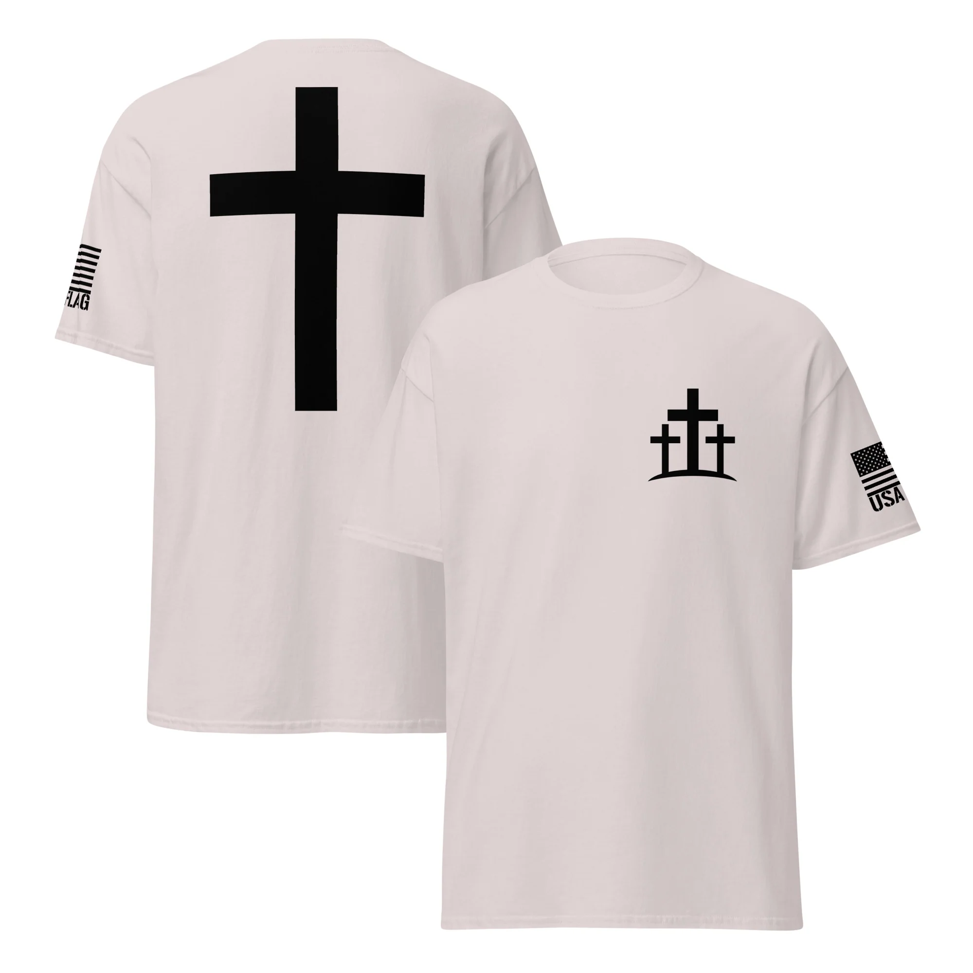 Christian Cross T-Shirts | Unisex Classic Tees | Gildan 5000 - Image 22