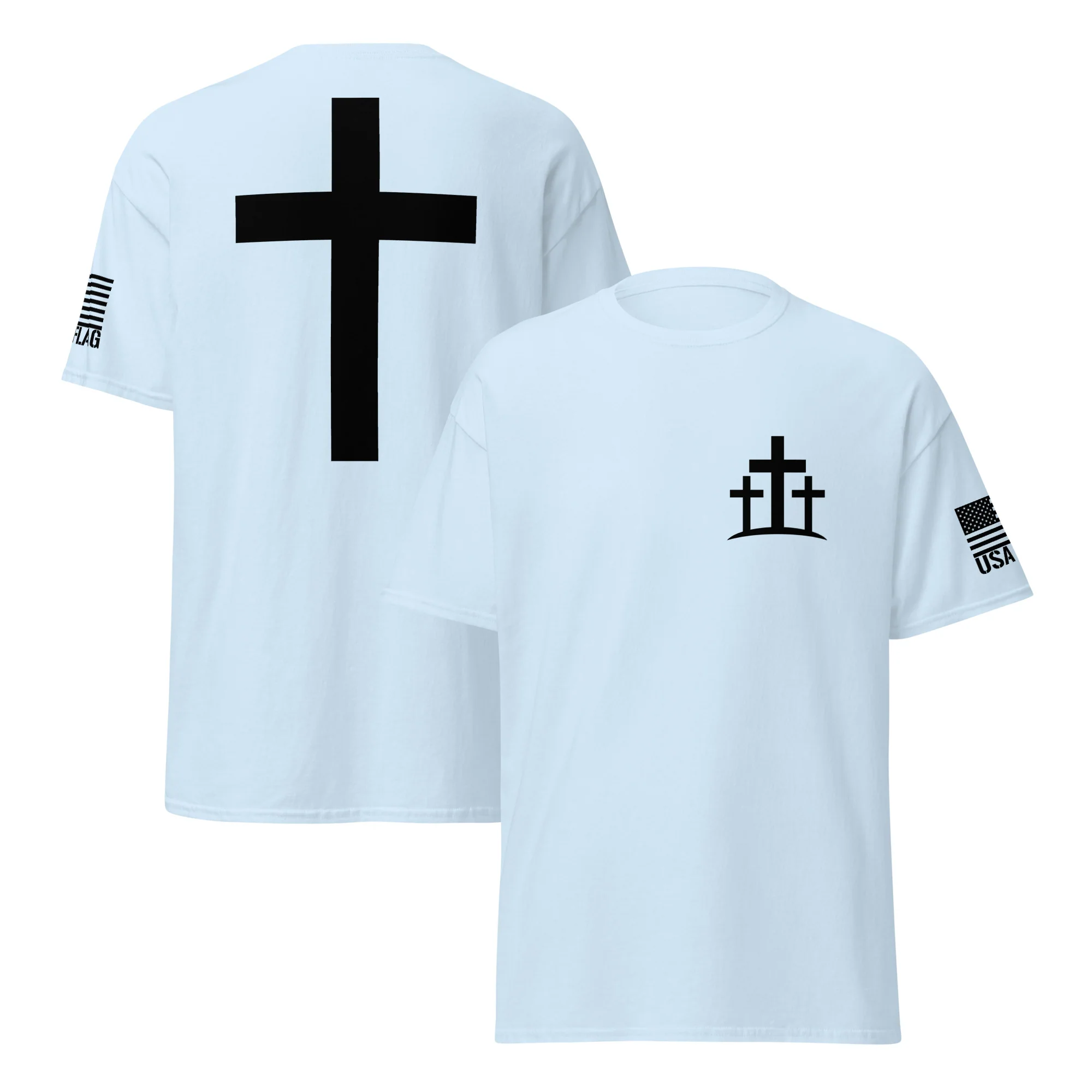 Christian Cross T-Shirts | Unisex Classic Tees | Gildan 5000 - Image 23