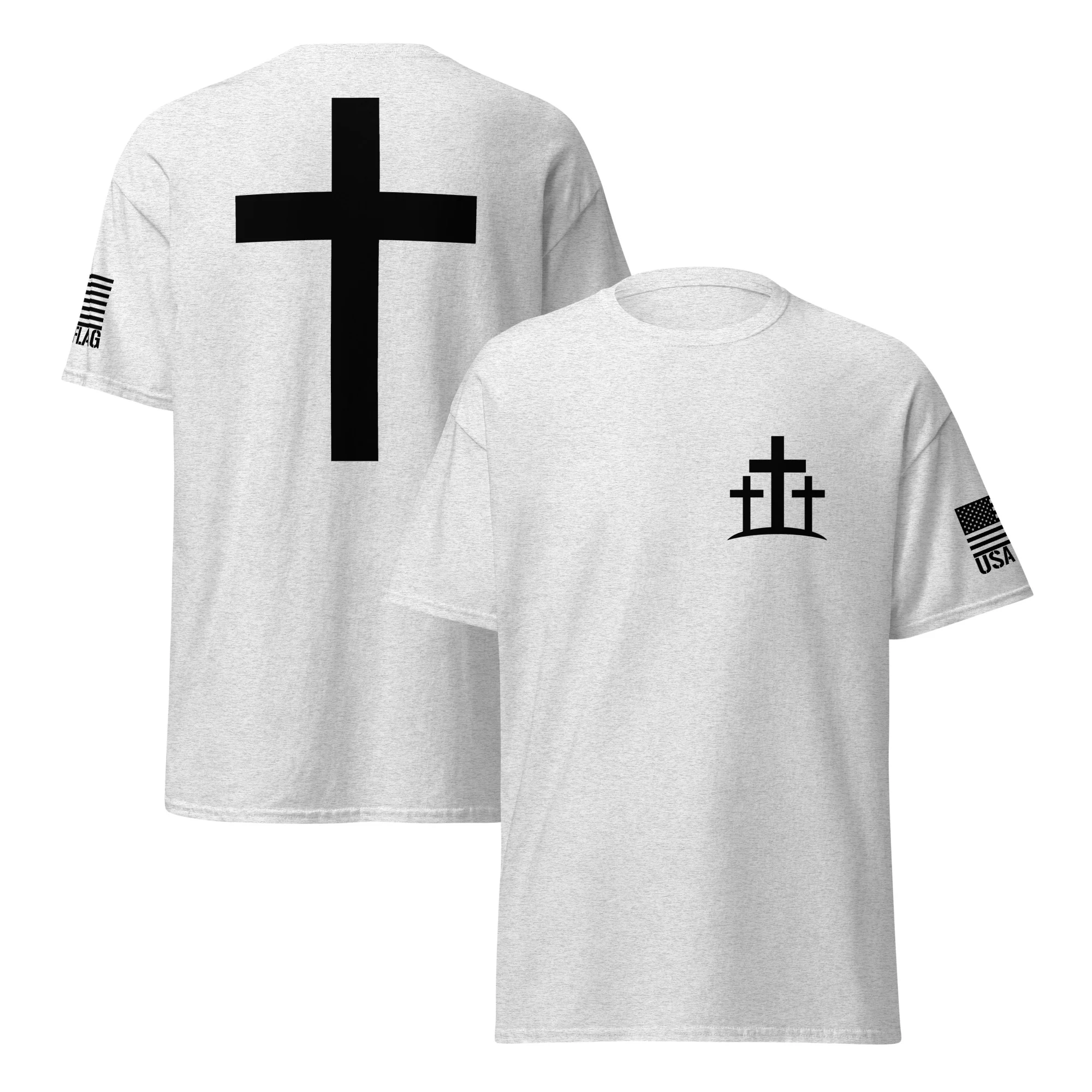 Christian Cross T-Shirts | Unisex Classic Tees | Gildan 5000 - Image 24