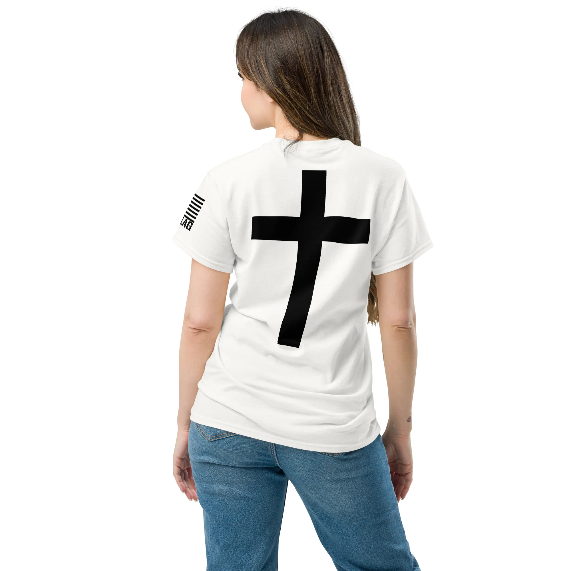 Christian Cross T-Shirts | Unisex Classic Tees | Gildan 5000 - Image 3