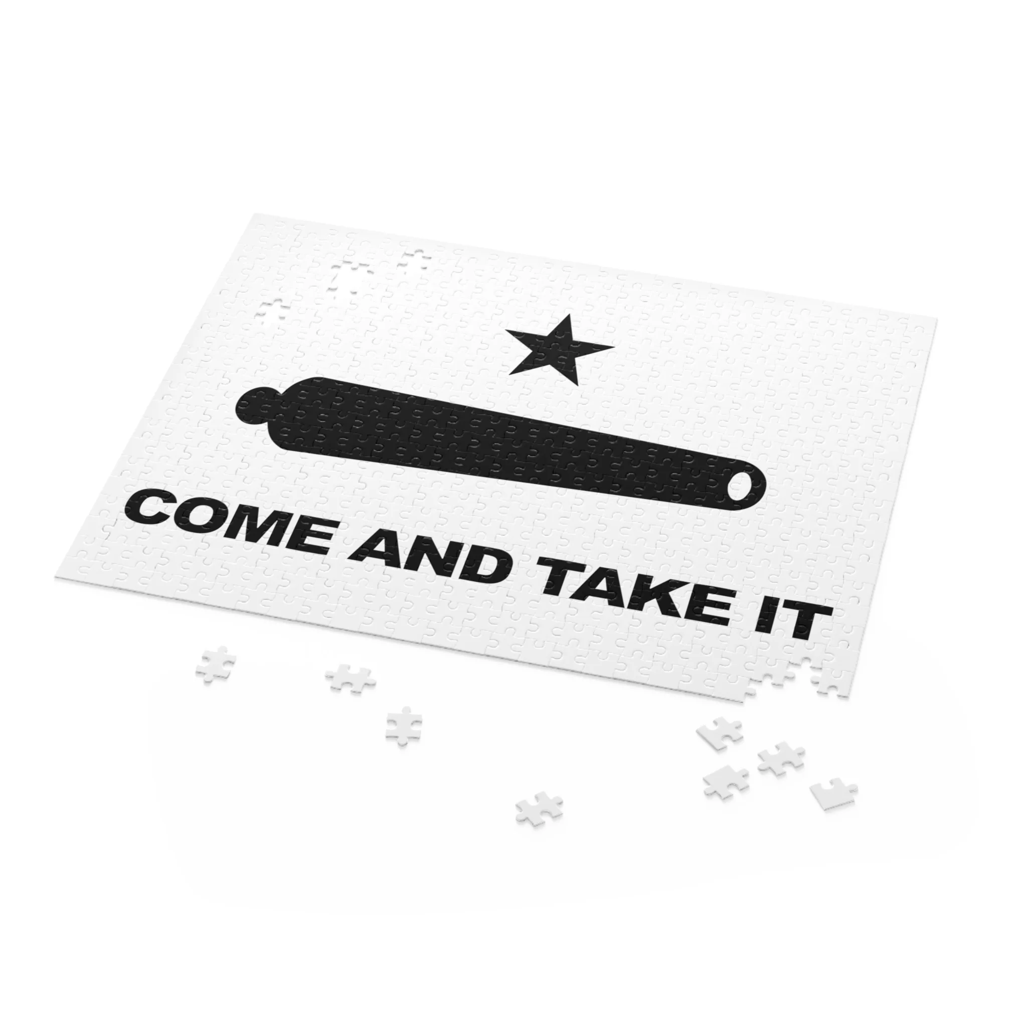 Come And Take It Flag Puzzle (120, 252, 500-Piece) - Image 5