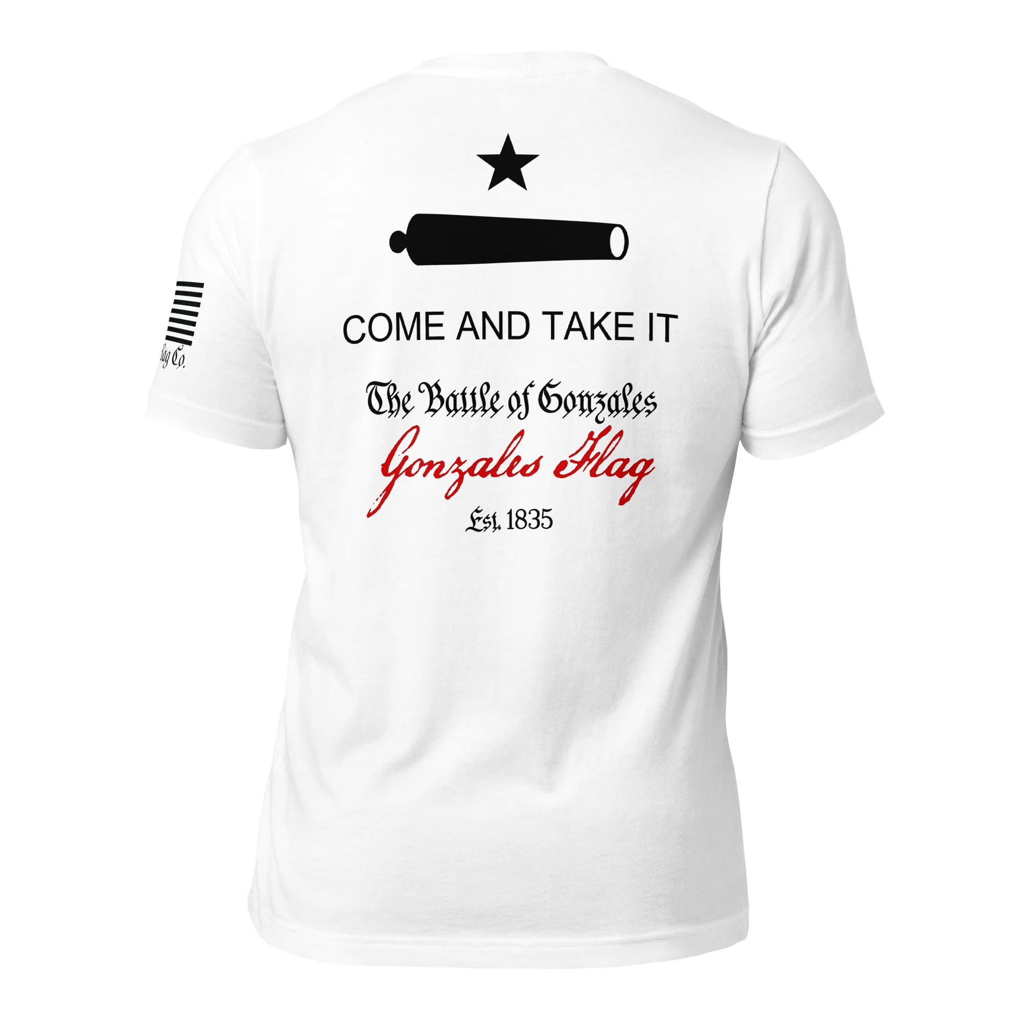 Come and Take It T-Shirt | Gonzales Flag DTG Print