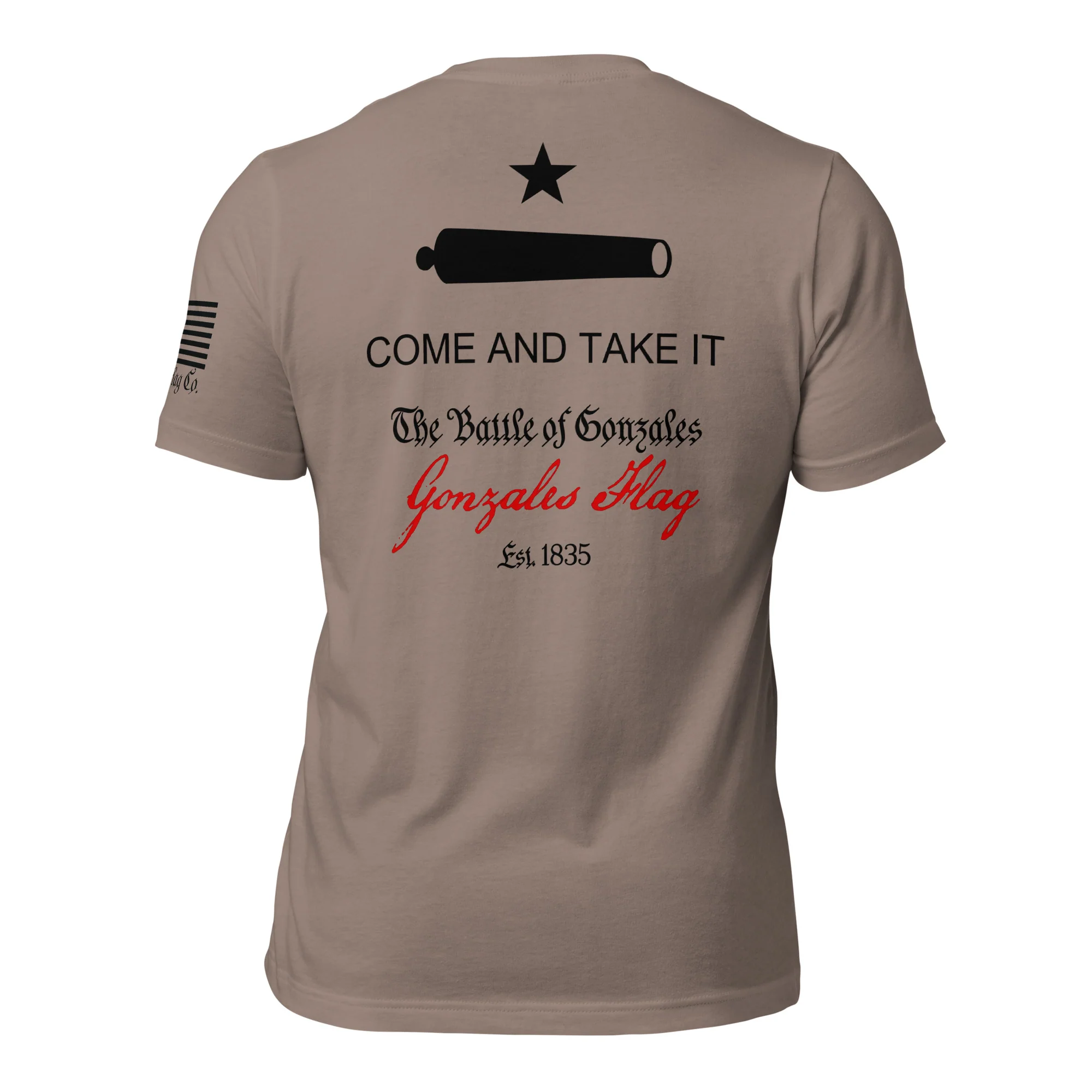 Come and Take It T-Shirt | Gonzales Flag DTG Print - Image 27