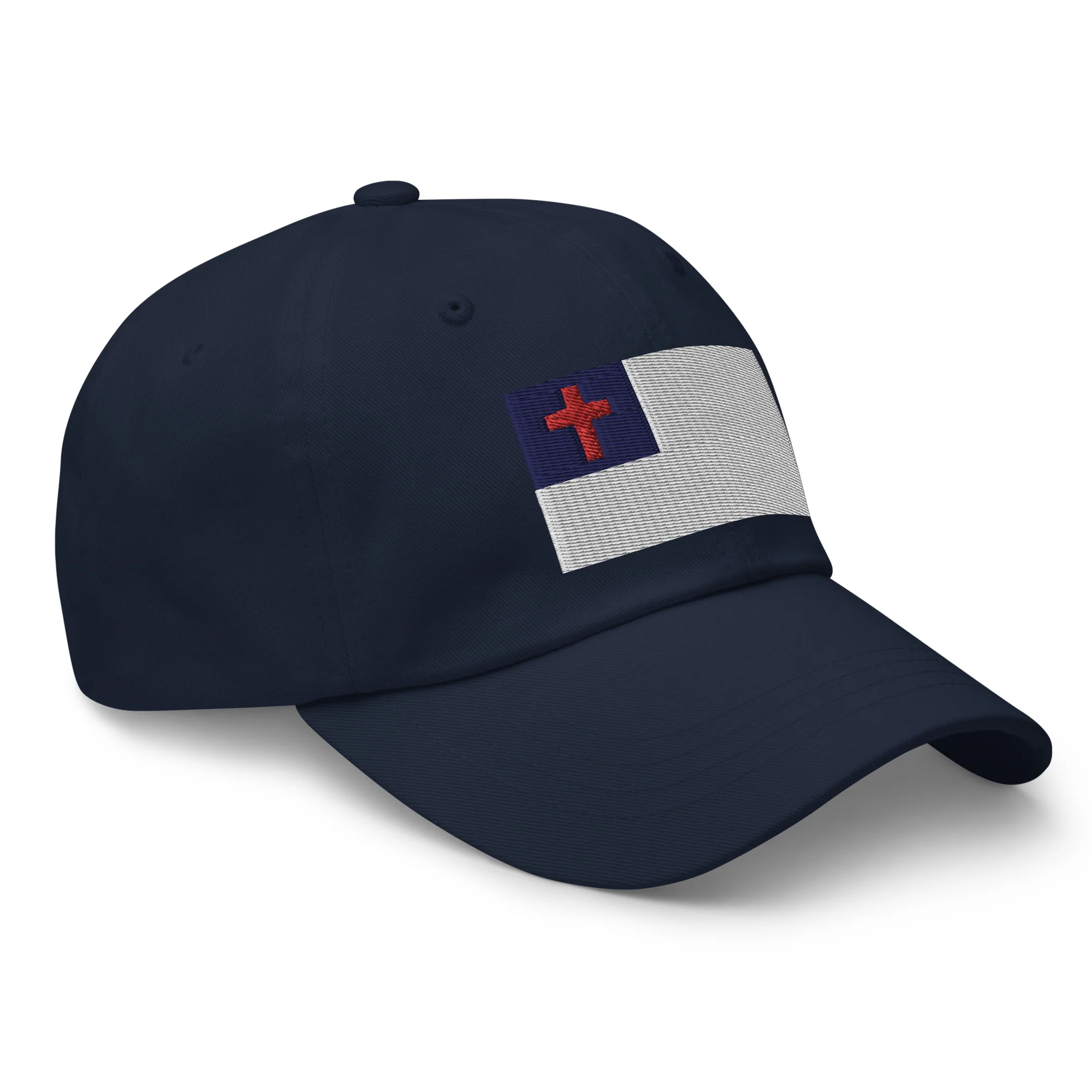 Dad Hat - Christian Flag (Embroidered Flag) - Image 15