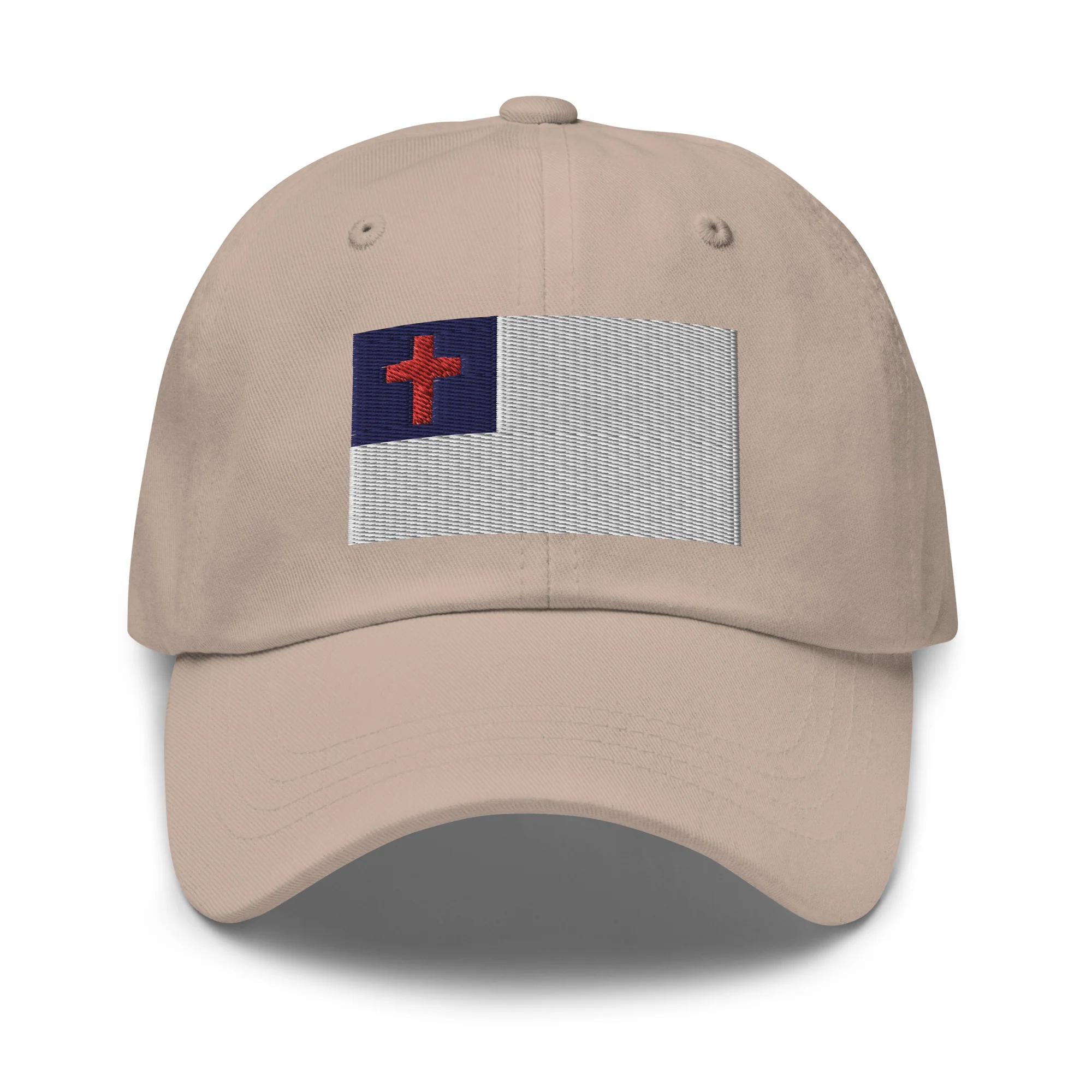 Dad Hat - Christian Flag (Embroidered Flag) - Image 32