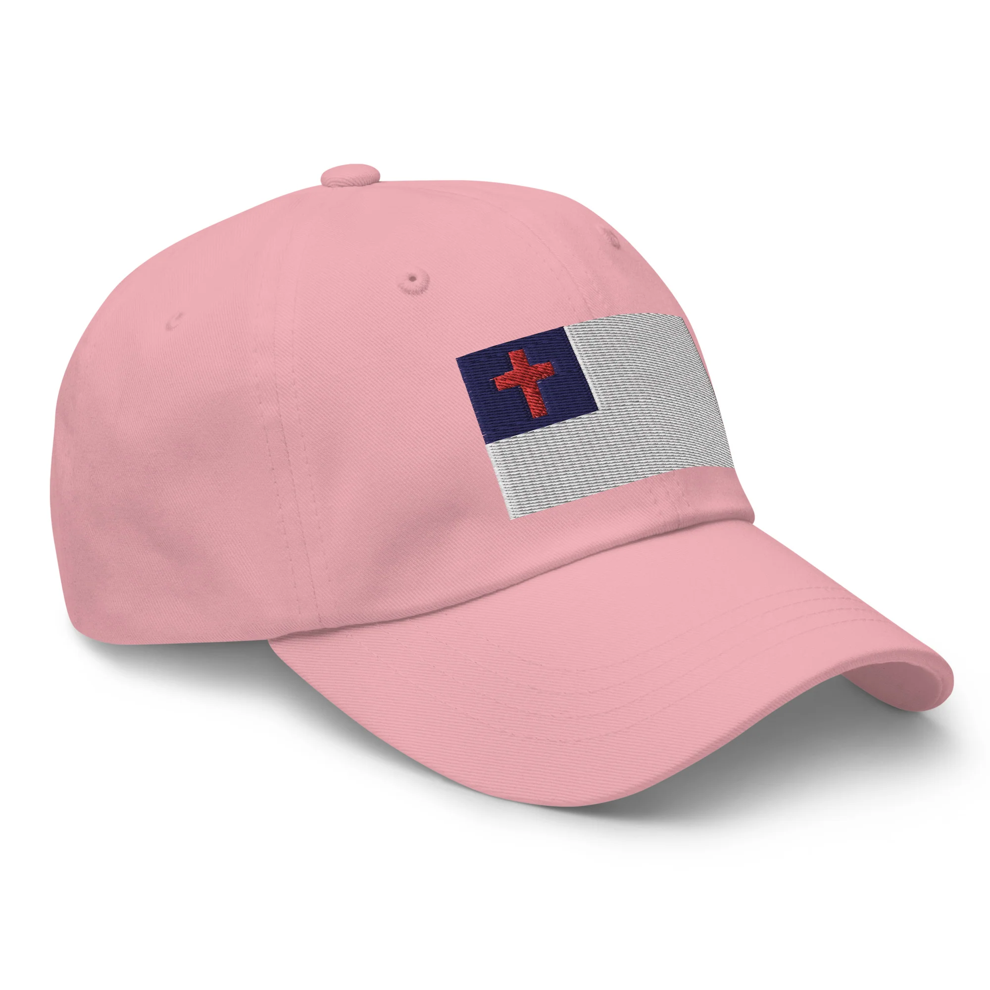 Dad Hat - Christian Flag (Embroidered Flag) - Image 36