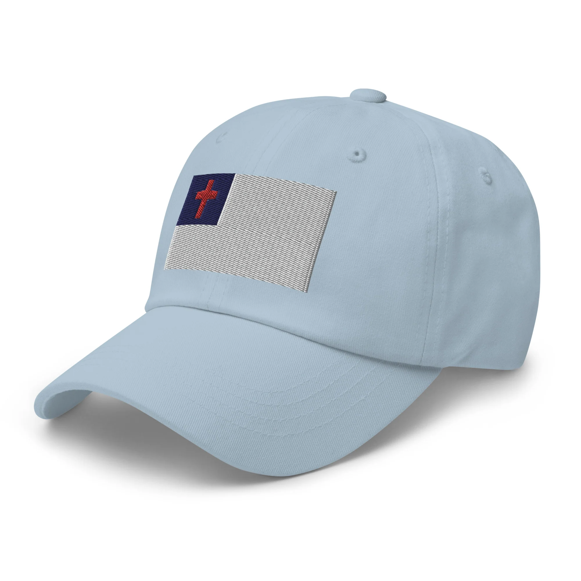 Dad Hat - Christian Flag (Embroidered Flag) - Image 40