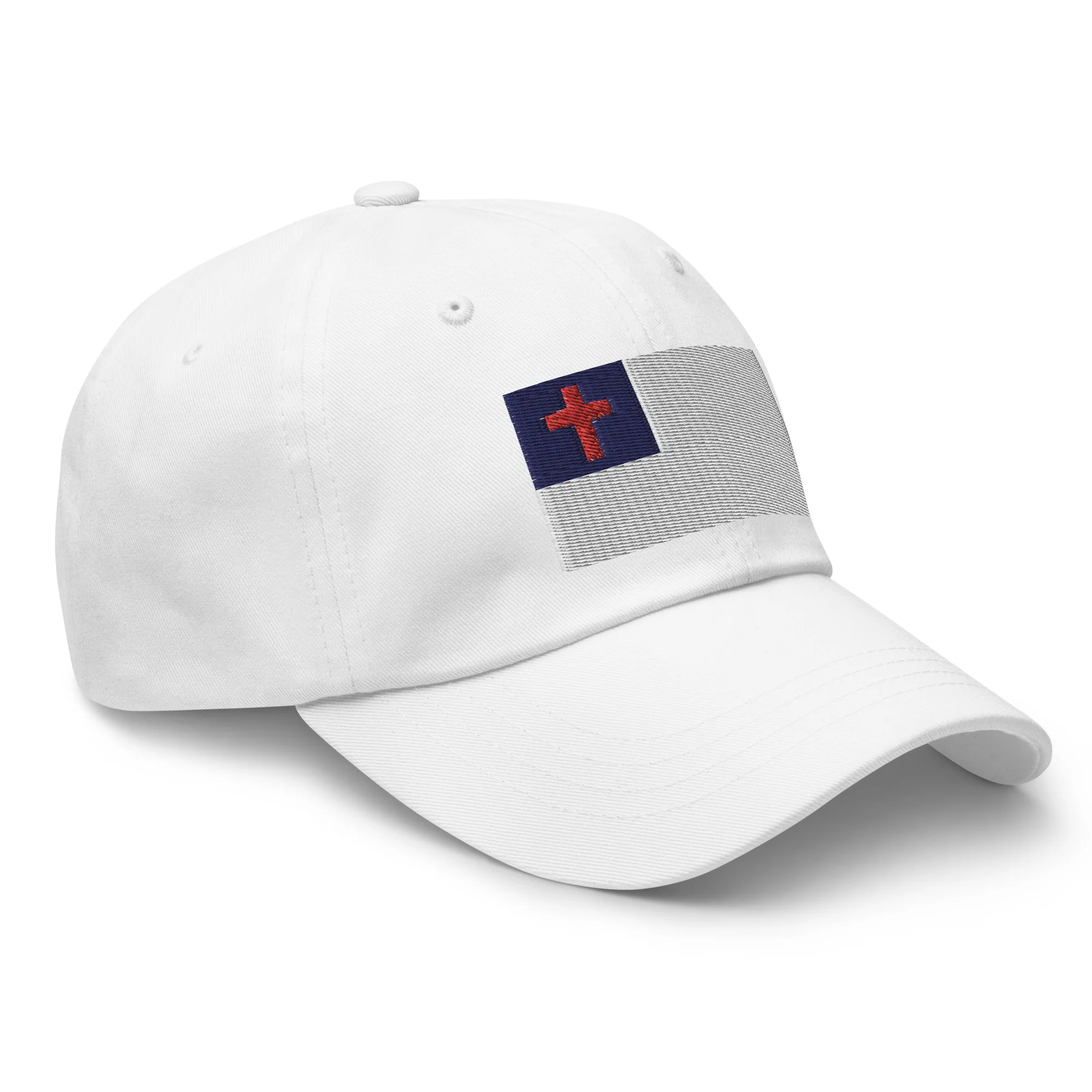 Dad Hat - Christian Flag (Embroidered Flag) - Image 42