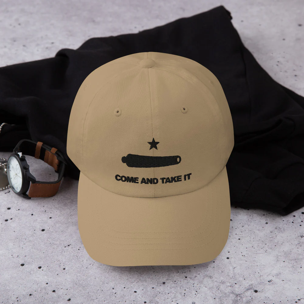 Dad Hat - Come And Take It (Black Embroidered) - Image 11