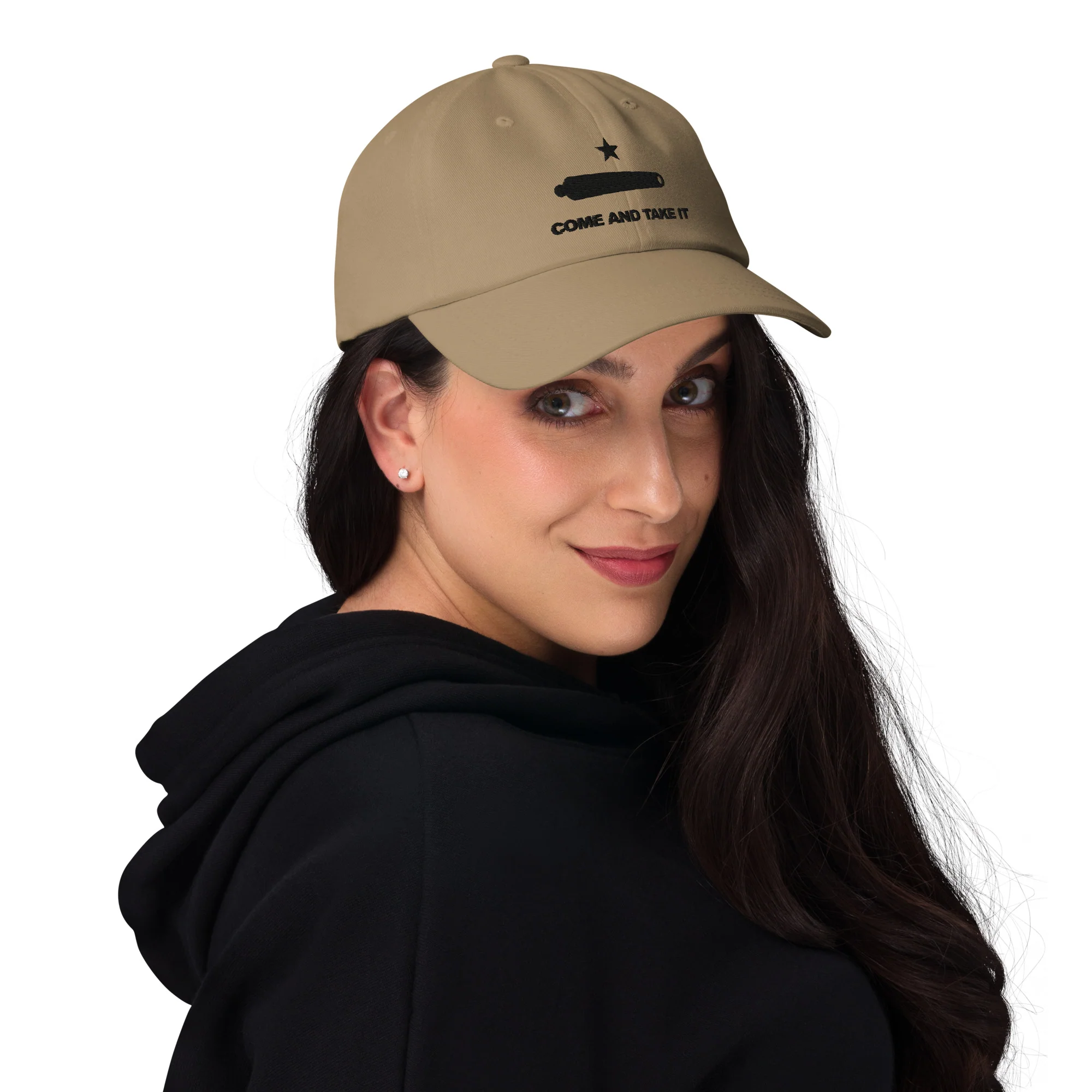 Dad Hat - Come And Take It (Black Embroidered) - Image 7