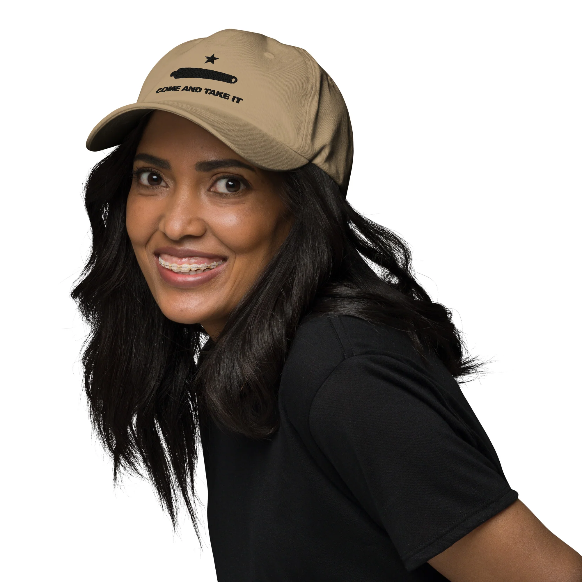 Dad Hat - Come And Take It (Black Embroidered) - Image 8