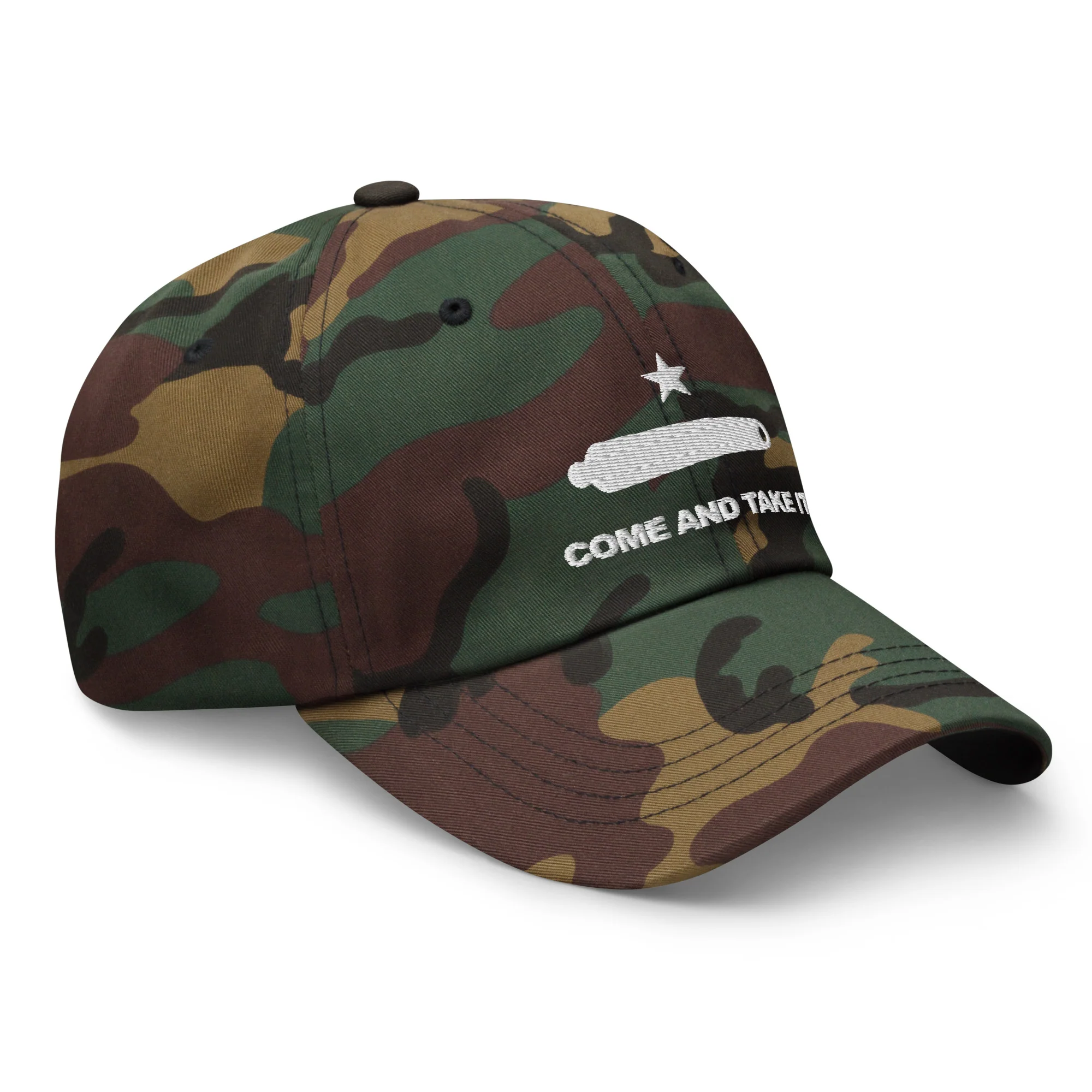Dad Hat - Come And Take It (White Embroidered) - Image 32