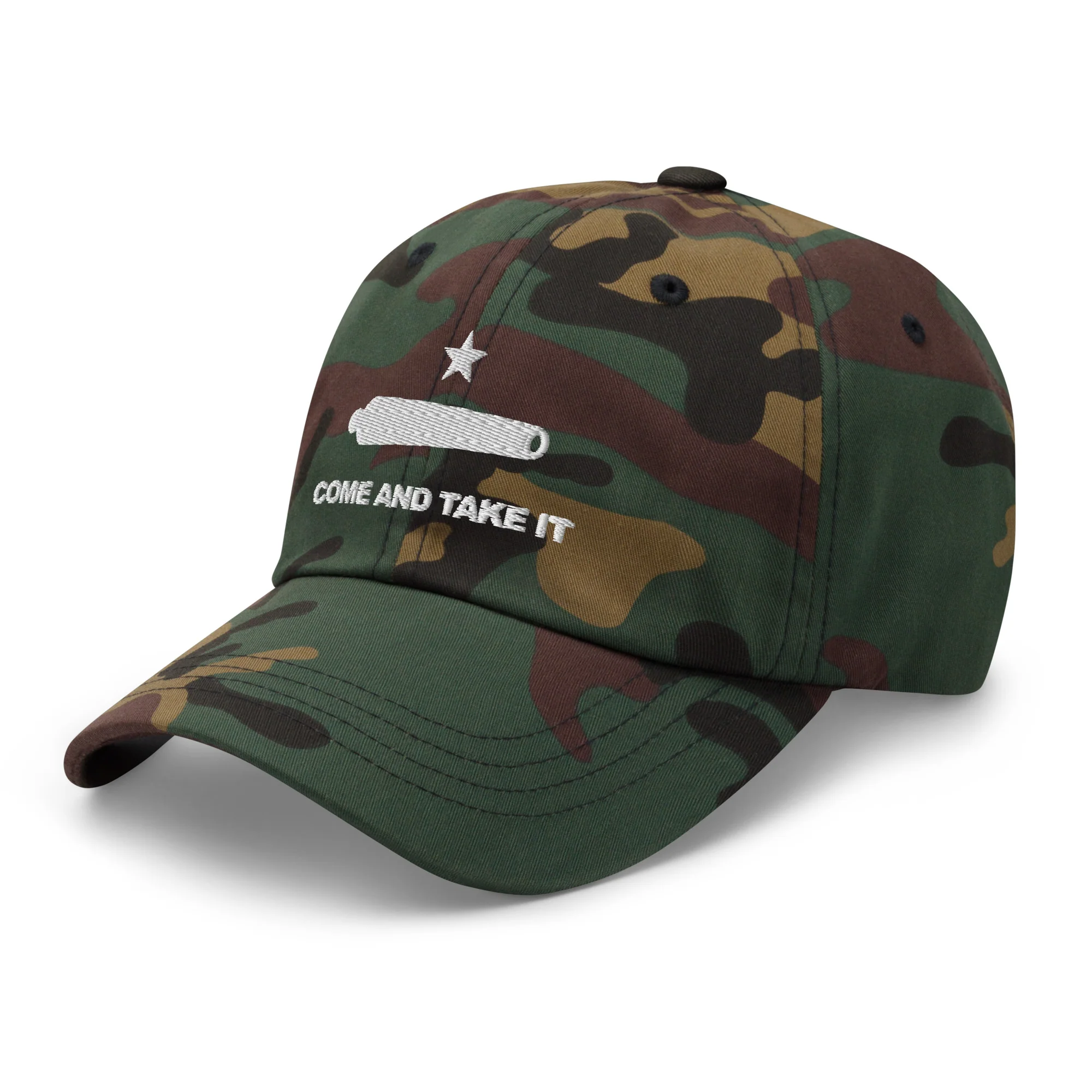 Dad Hat - Come And Take It (White Embroidered) - Image 33