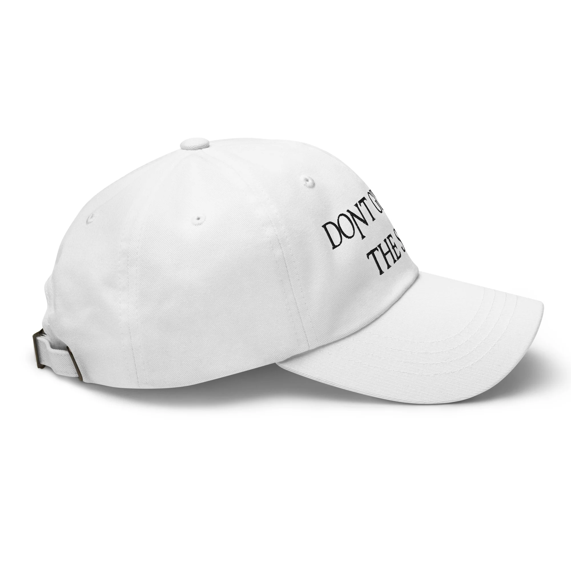 Dad Hat - Dont Give Up The Ship (Black Embroidered) - Image 41