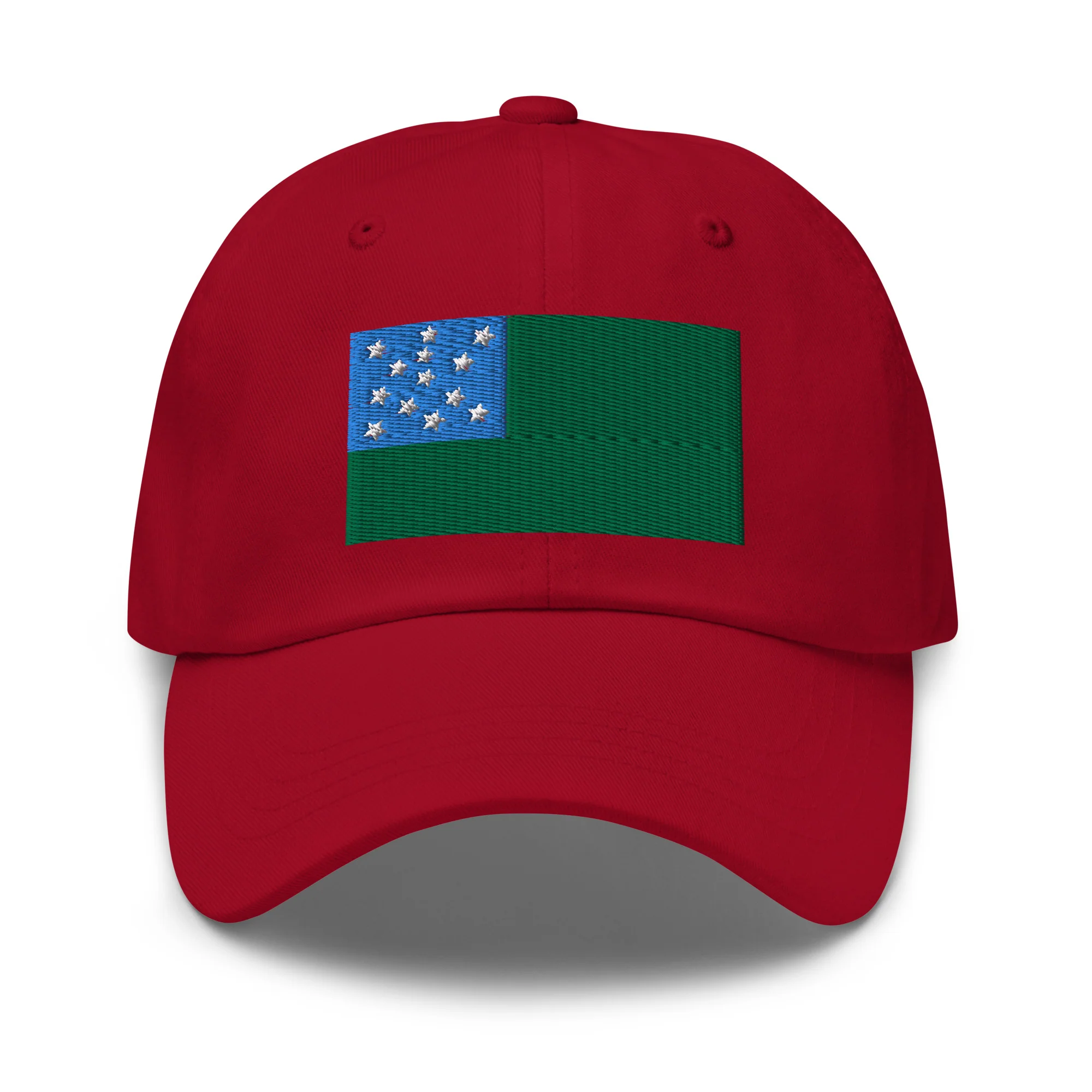 Dad Hat - Green Mountain Boys Flag (Embroidered Flag) - Image 22