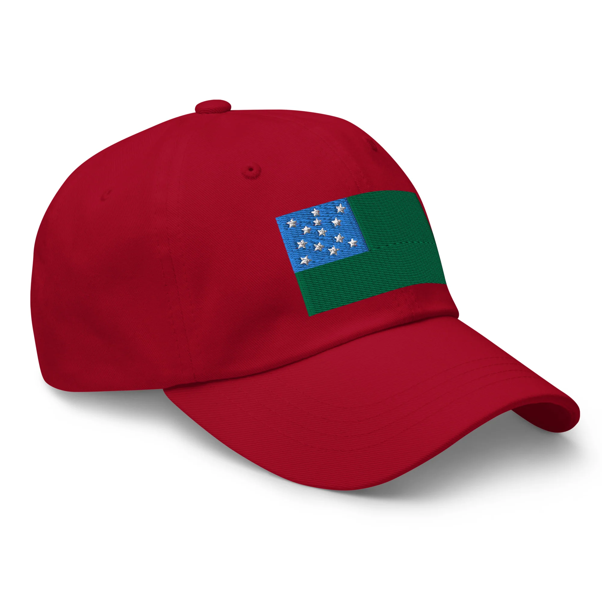 Dad Hat - Green Mountain Boys Flag (Embroidered Flag) - Image 23