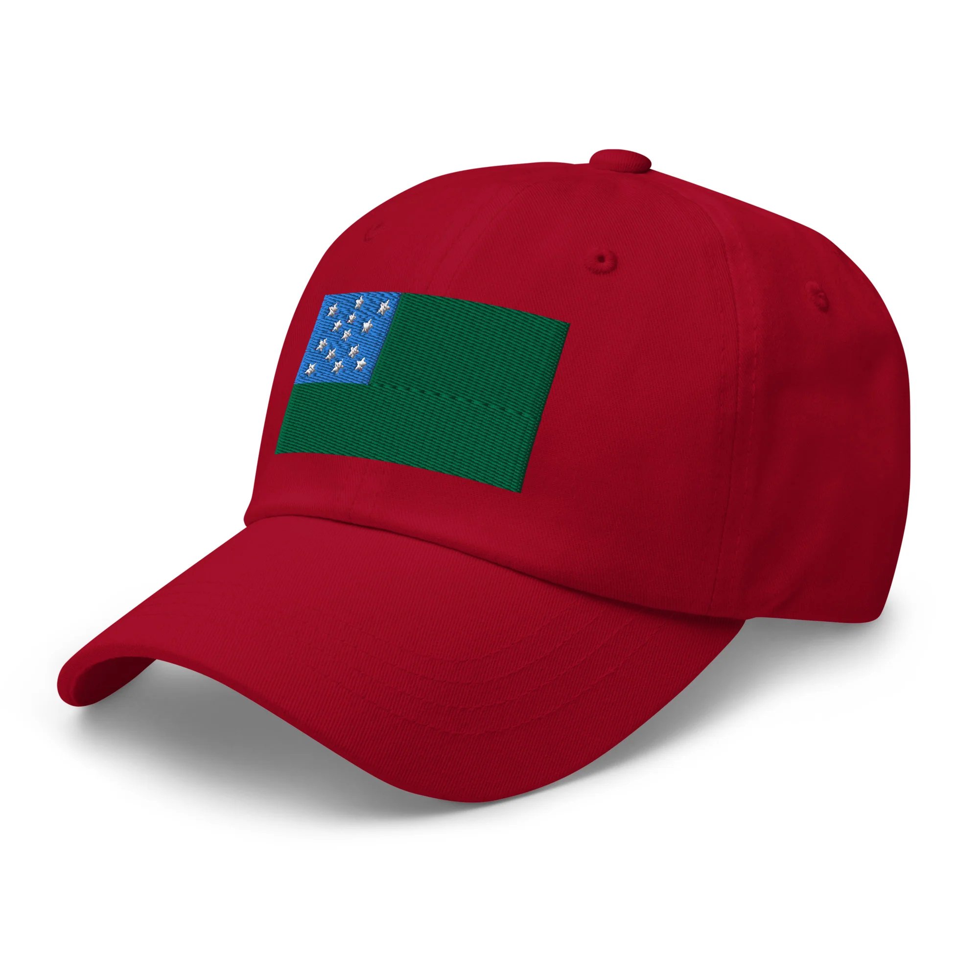 Dad Hat - Green Mountain Boys Flag (Embroidered Flag) - Image 24