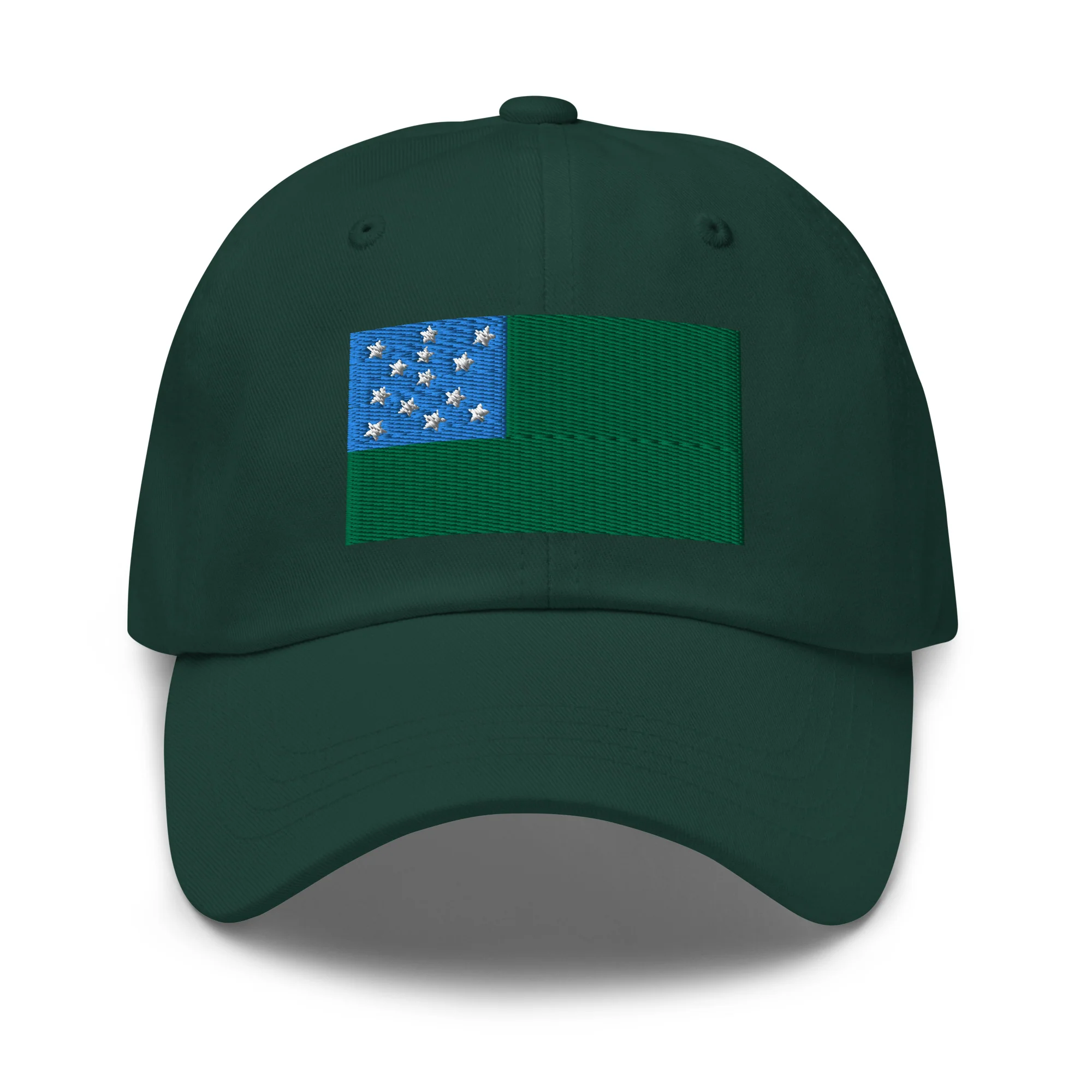 Dad Hat - Green Mountain Boys Flag (Embroidered Flag) - Image 28