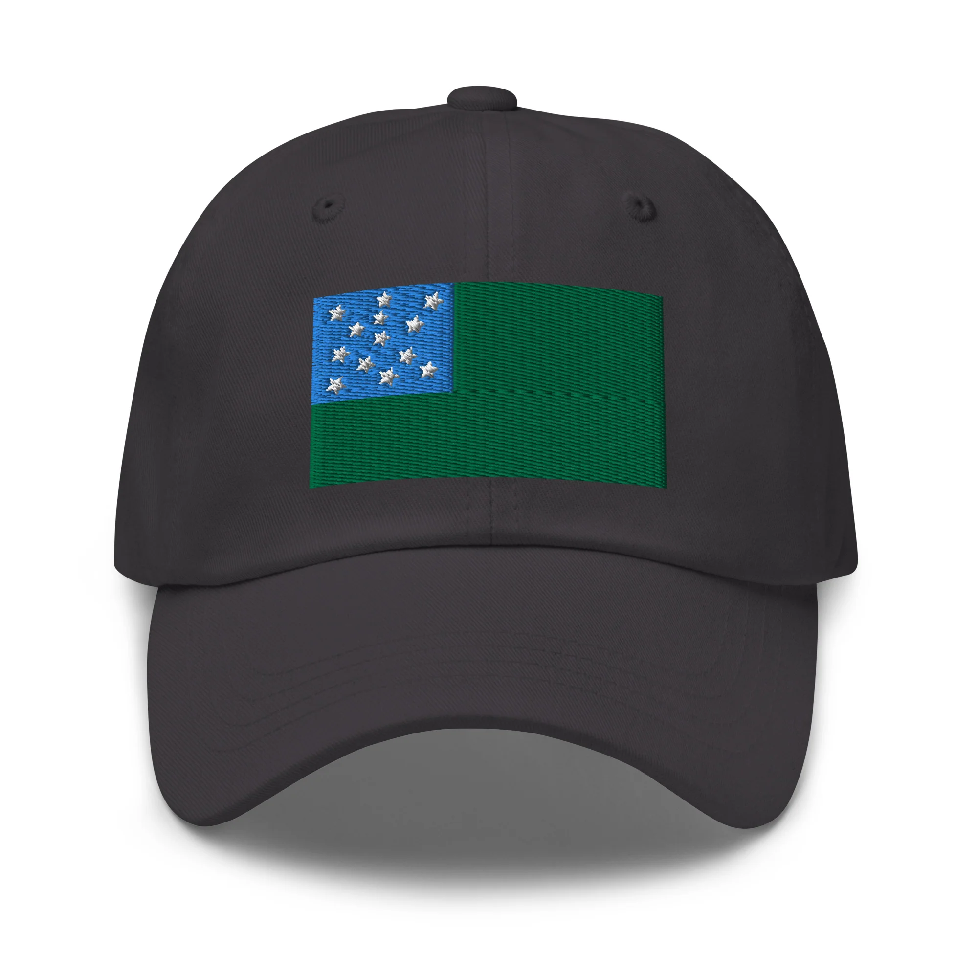 Dad Hat - Green Mountain Boys Flag (Embroidered Flag) - Image 34