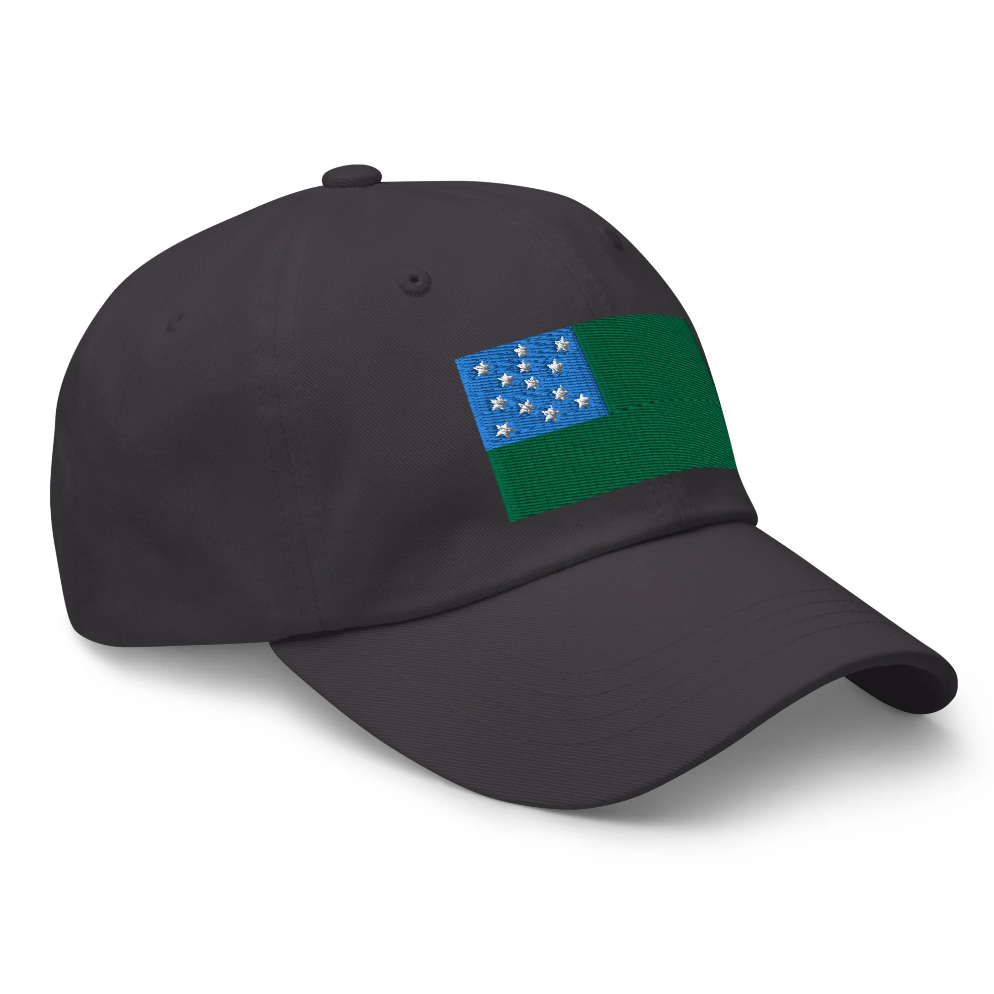 Dad Hat - Green Mountain Boys Flag (Embroidered Flag) - Image 35