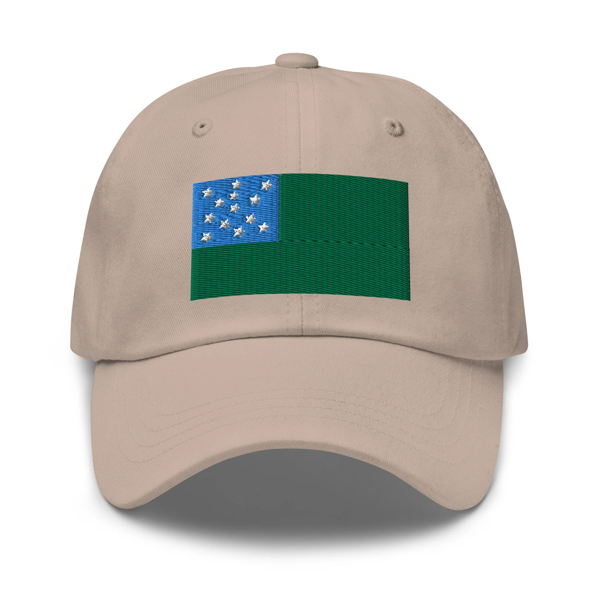 Dad Hat - Green Mountain Boys Flag (Embroidered Flag) - Image 52