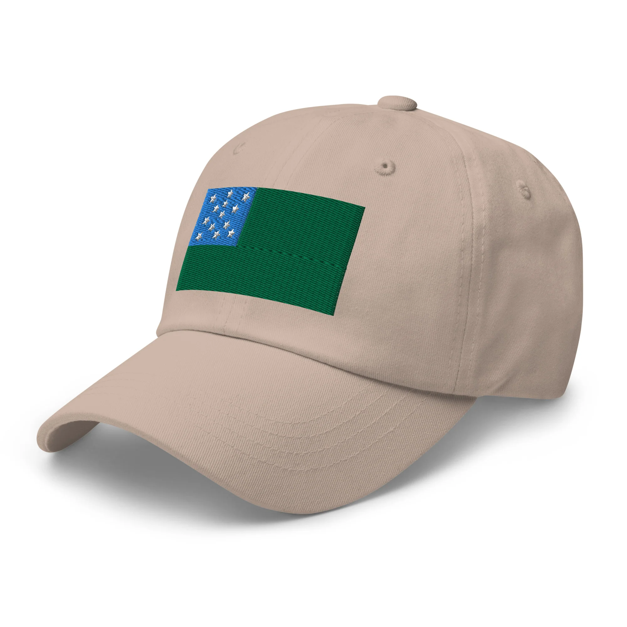 Dad Hat - Green Mountain Boys Flag (Embroidered Flag) - Image 54