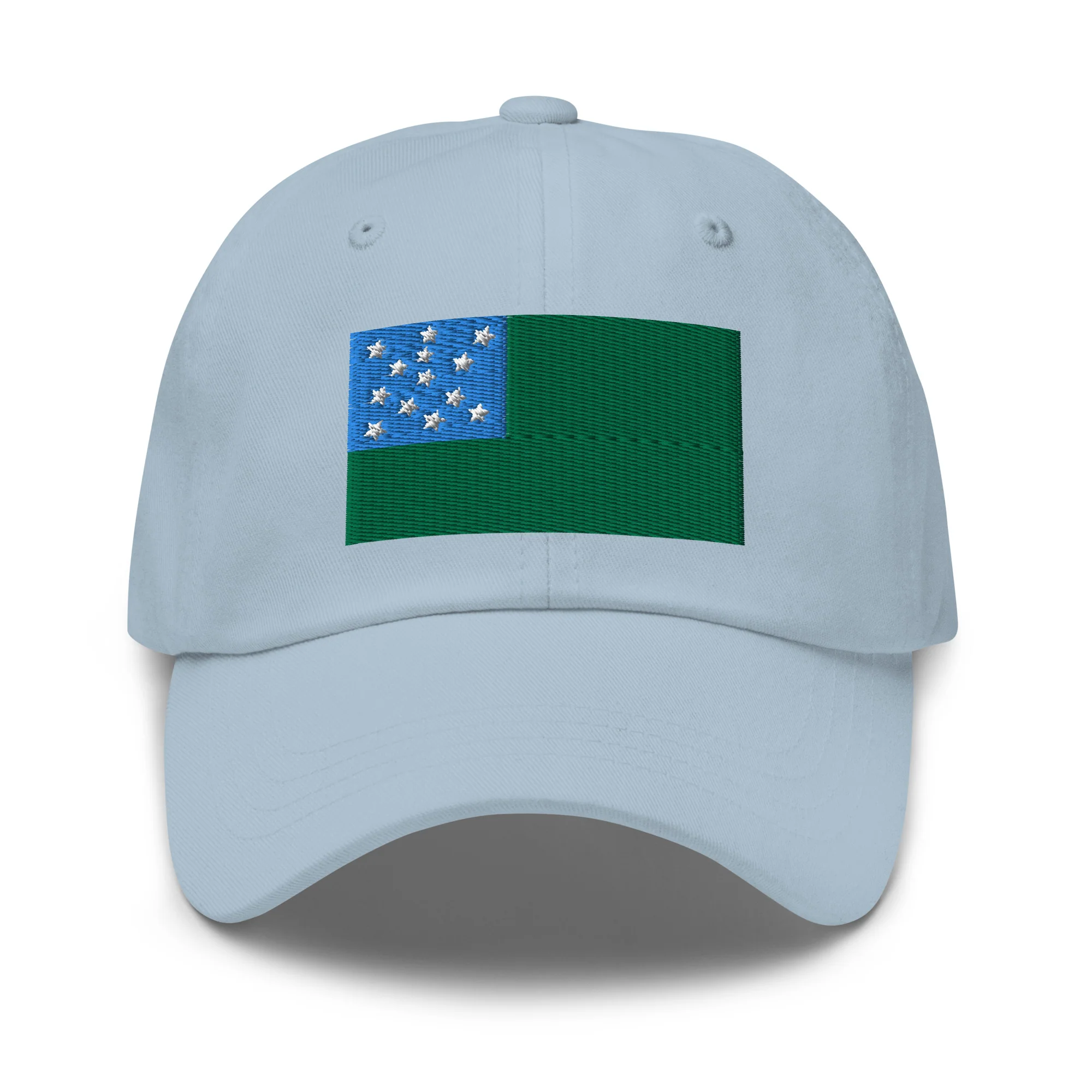 Dad Hat - Green Mountain Boys Flag (Embroidered Flag) - Image 64