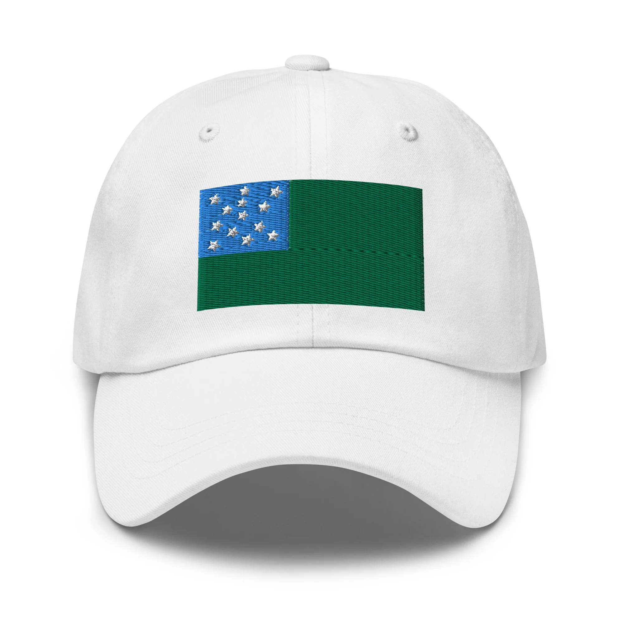 Dad Hat - Green Mountain Boys Flag (Embroidered Flag) - Image 70