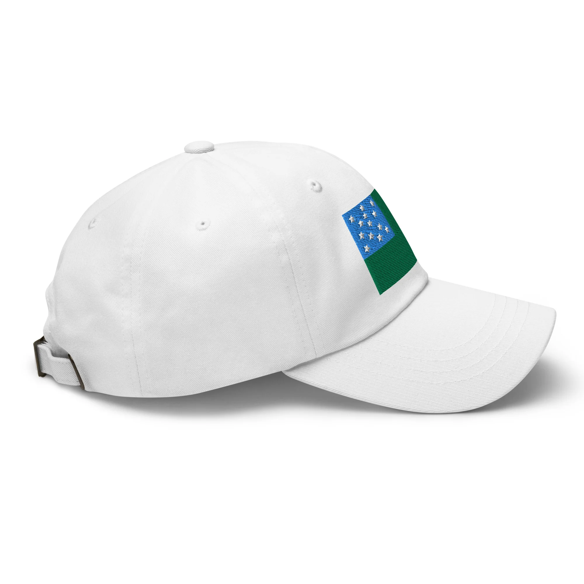 Dad Hat - Green Mountain Boys Flag (Embroidered Flag) - Image 74
