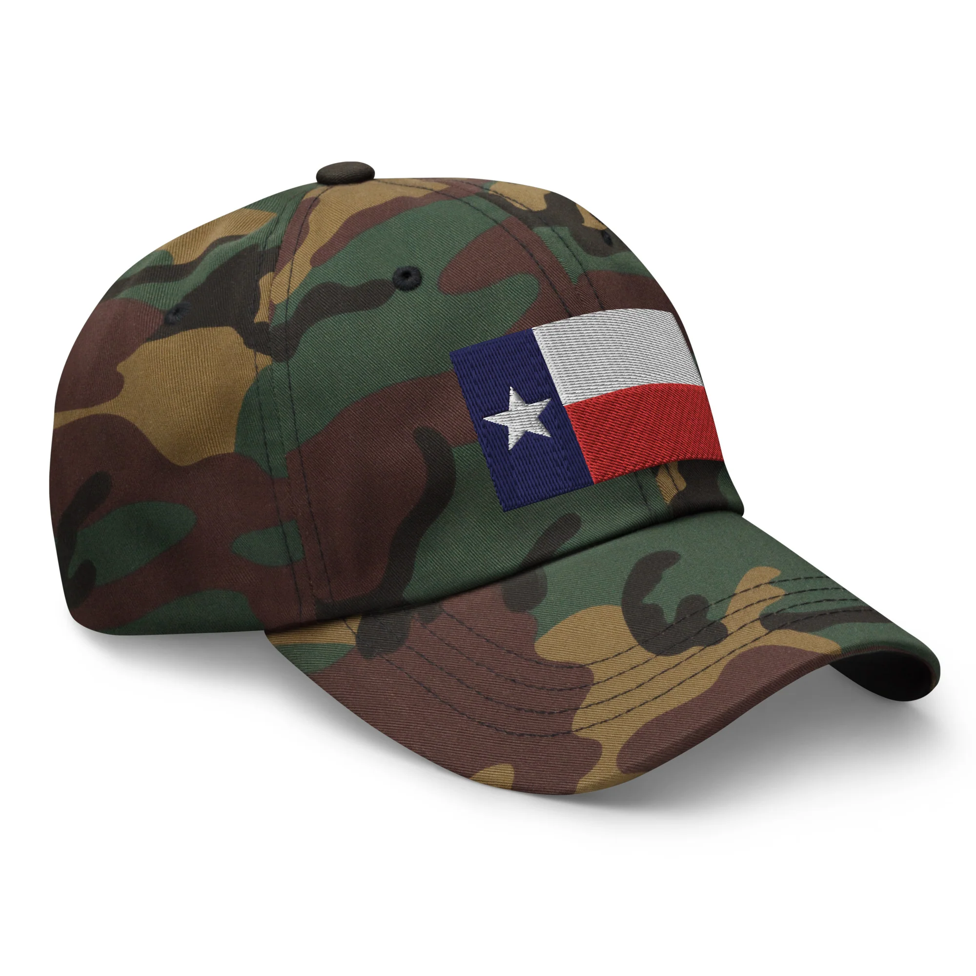 Dad Hat - Texas State Flag (Embroidered Flag) - Image 32