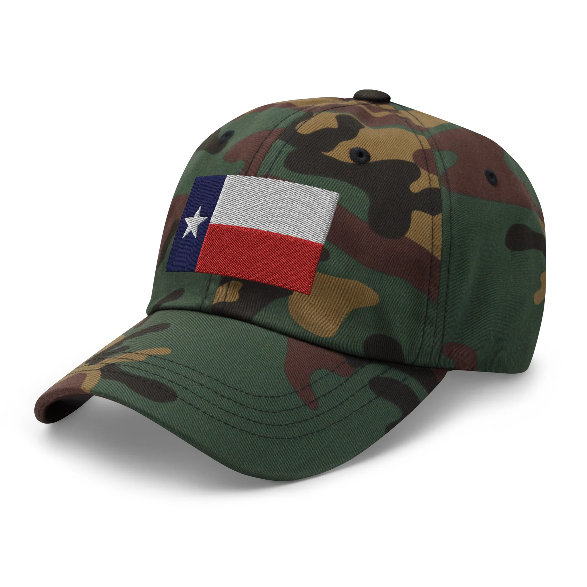 Dad Hat - Texas State Flag (Embroidered Flag) - Image 33