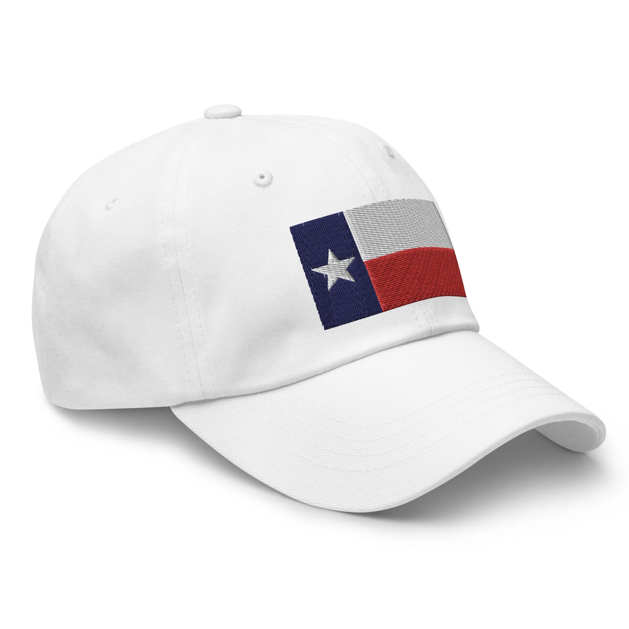 Dad Hat - Texas State Flag (Embroidered Flag) - Image 52