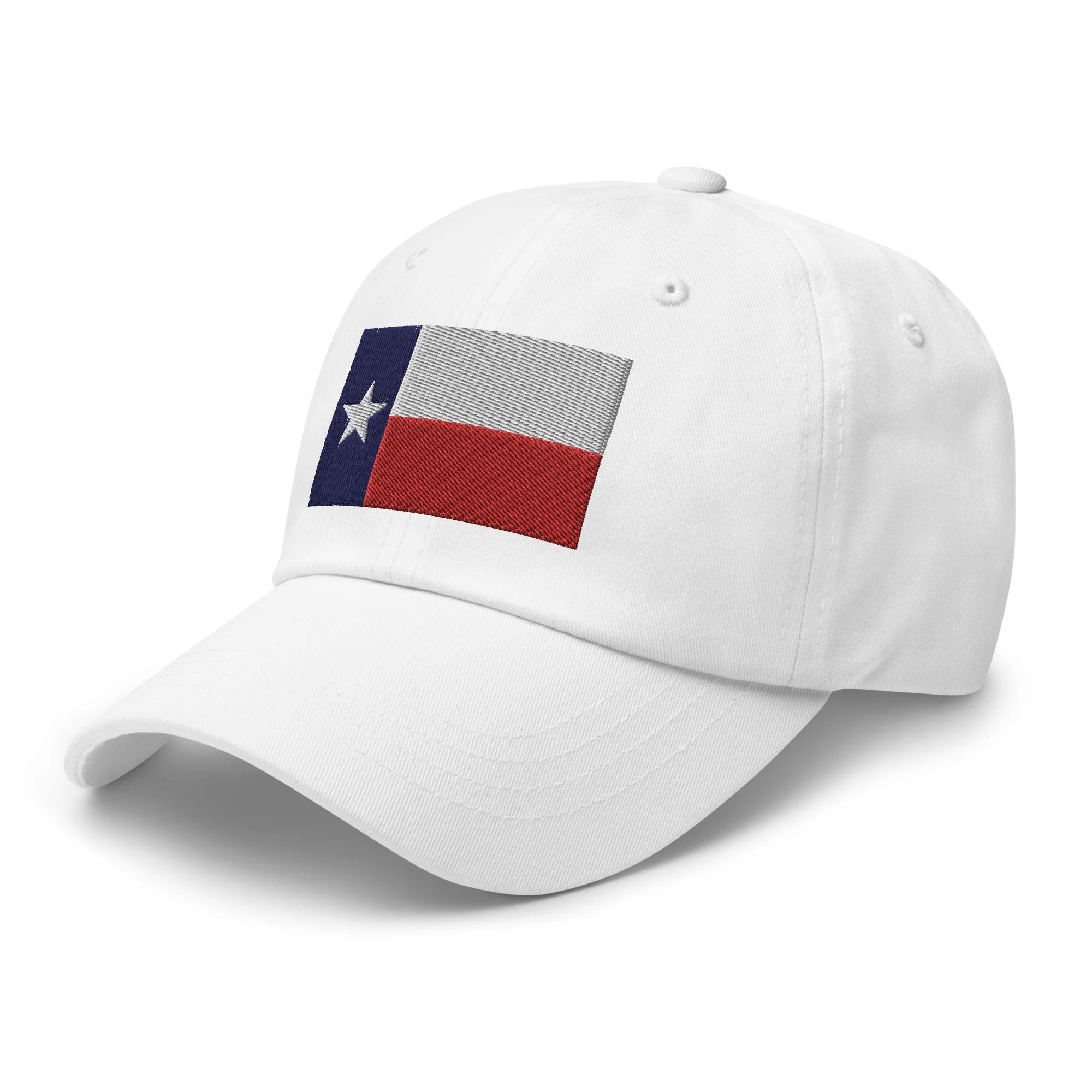 Dad Hat - Texas State Flag (Embroidered Flag) - Image 53