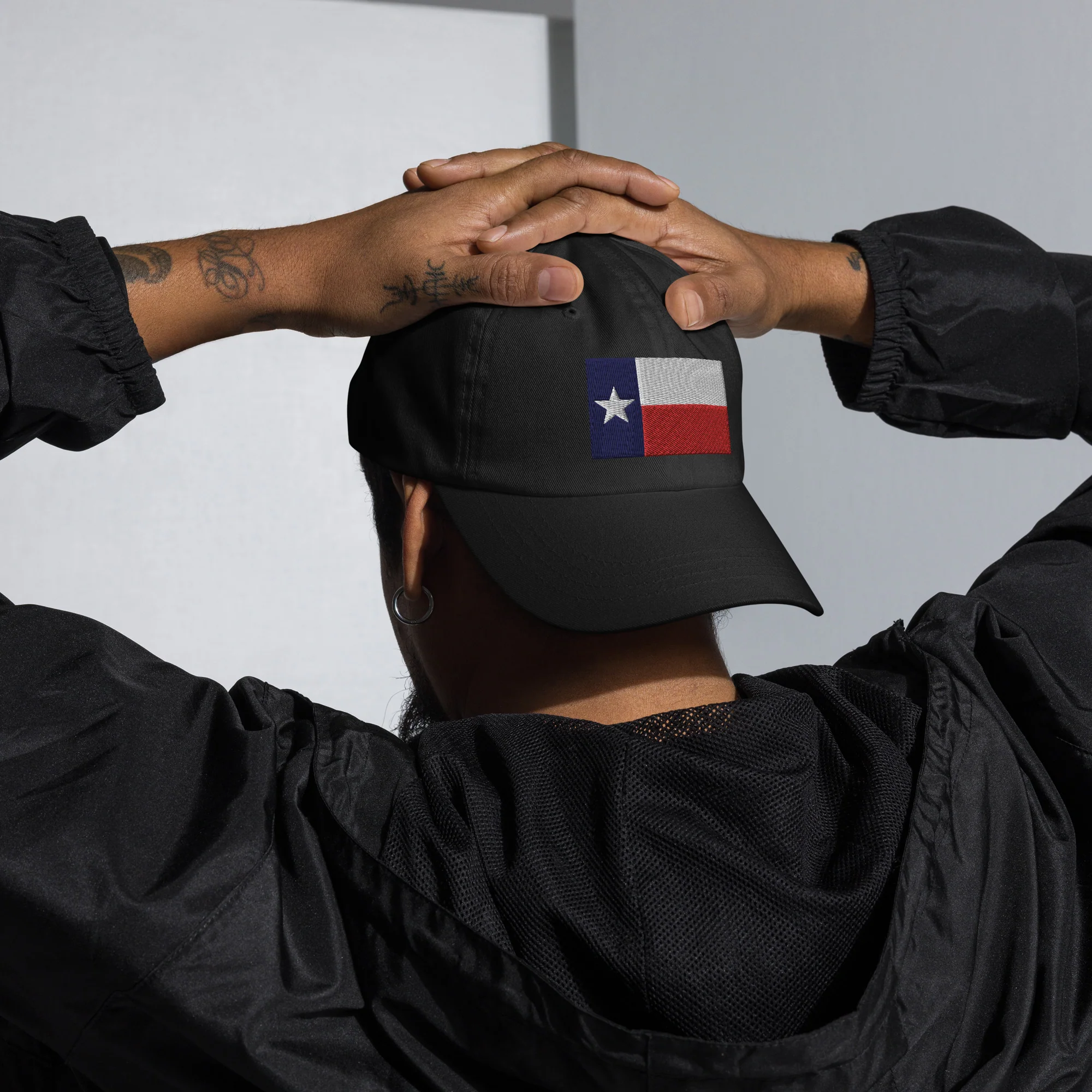 Dad Hat - Texas State Flag (Embroidered Flag) - Image 6