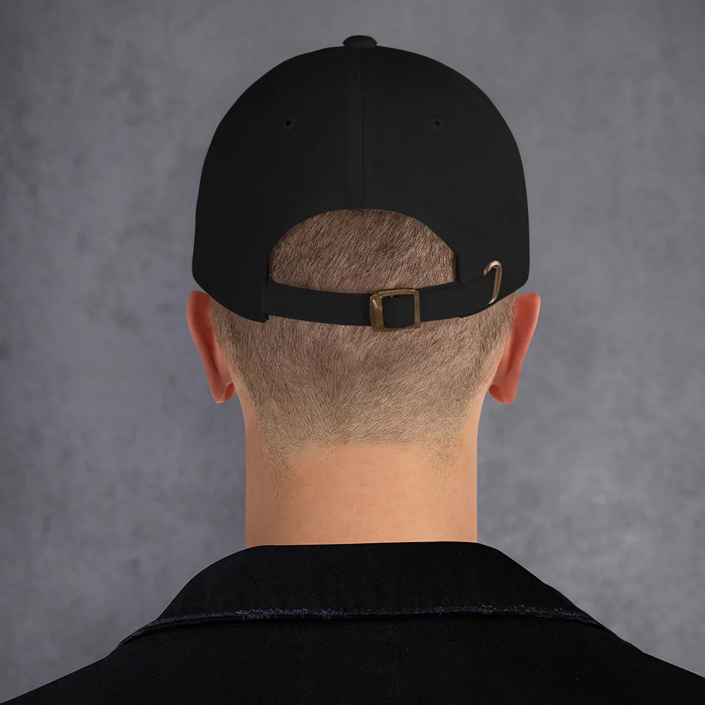 Dad Hat - Thin Green Line Flag (Embroidered Flag) - Image 10