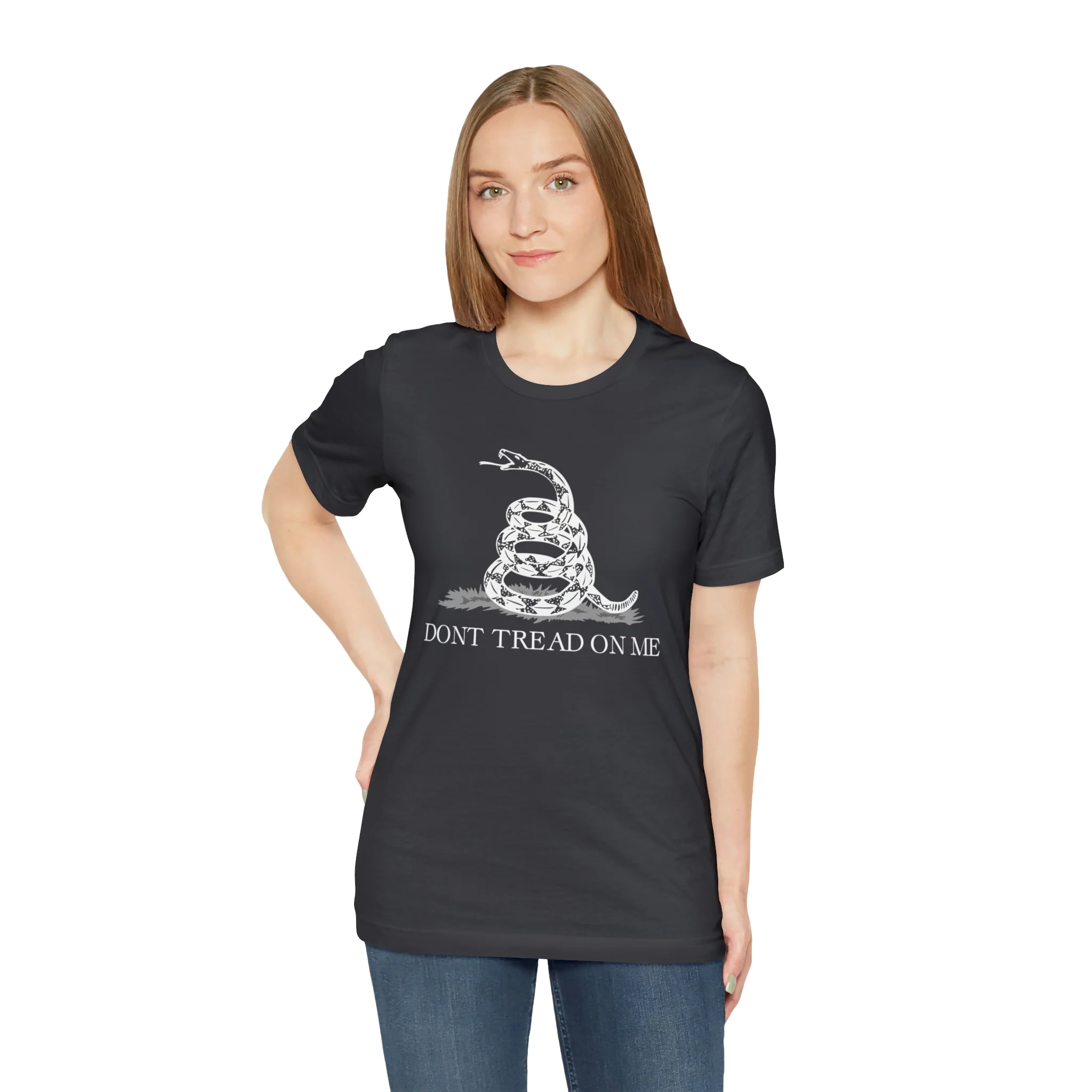 Don't Tread On Me T Shirt: Bella + Canvas 3001 - Image 28