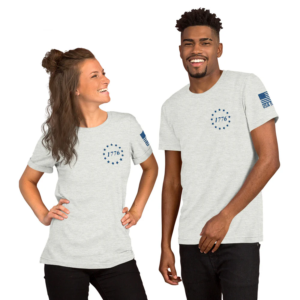 Freedom USA Flag T-Shirt | Durable, Vibrant Design | DTF Printing - Image 12