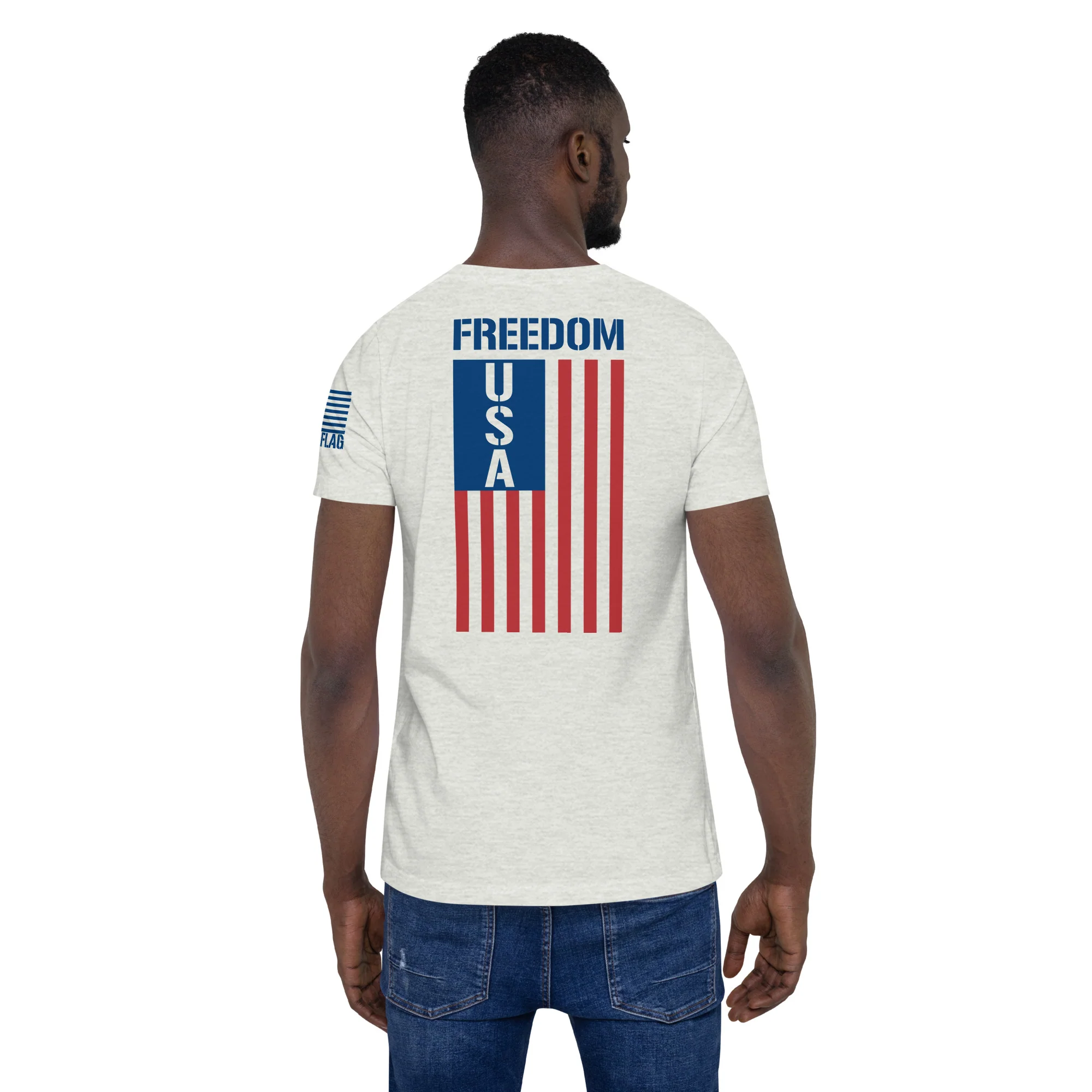 Freedom USA Flag T-Shirt | Durable, Vibrant Design | DTF Printing - Image 13