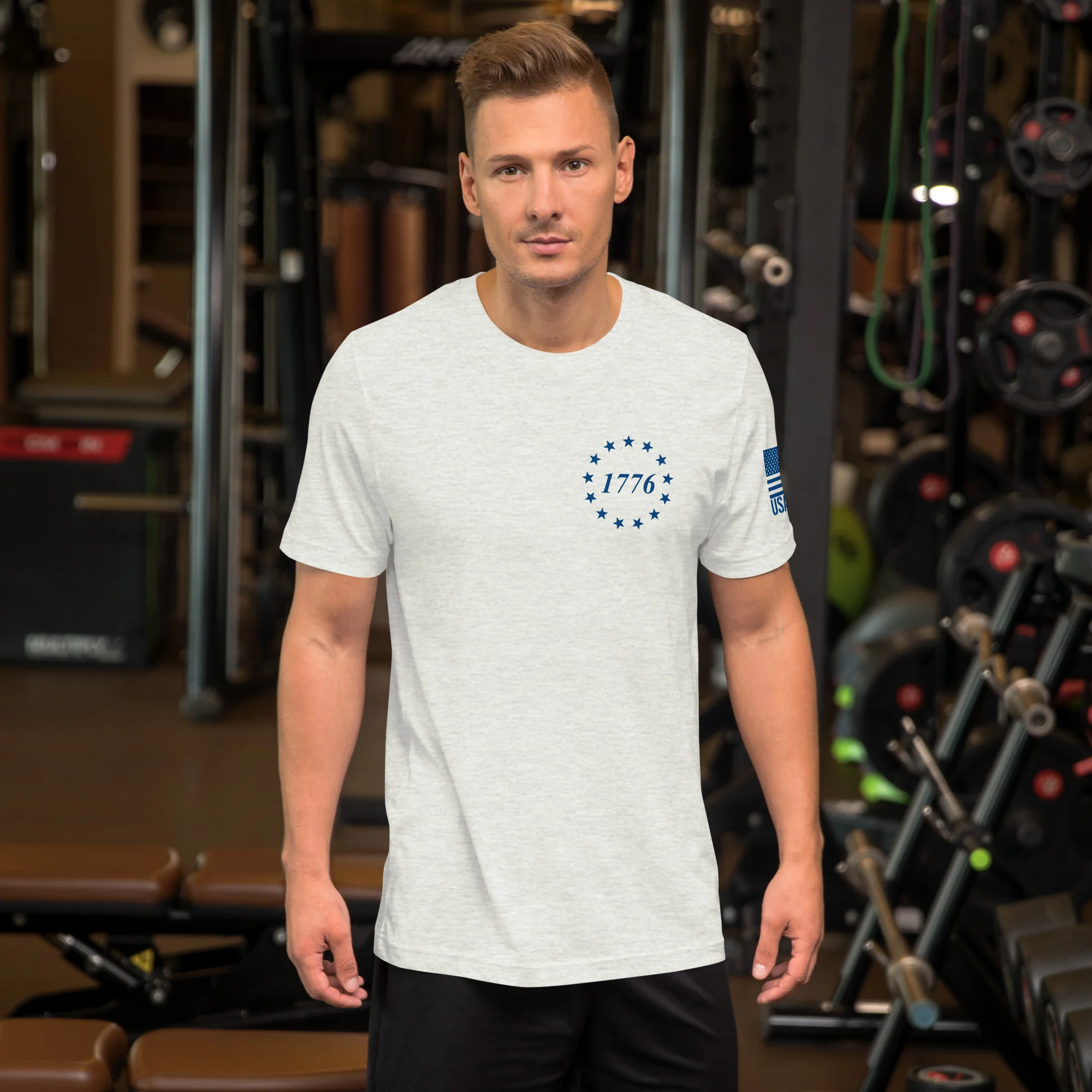 Freedom USA Flag T-Shirt | Durable, Vibrant Design | DTF Printing - Image 6