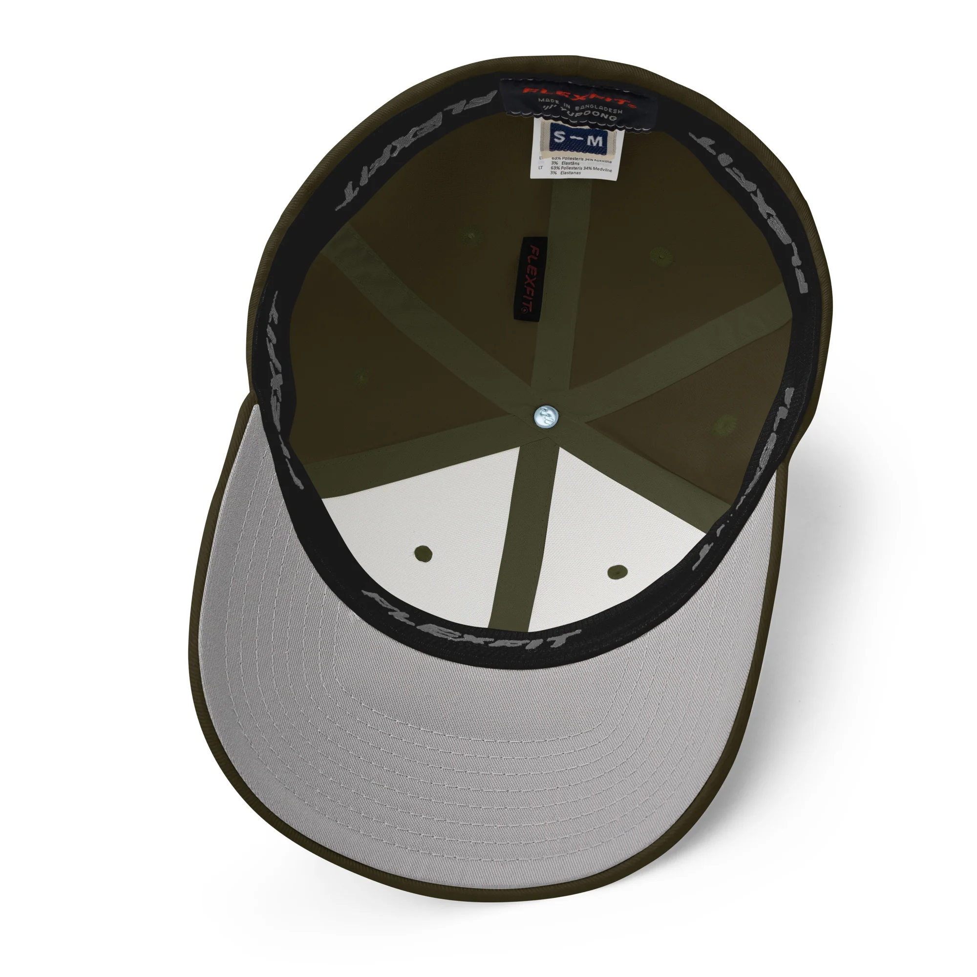 Stretch Fit Cap | Fully Embroidered American Flag Hat - Image 41
