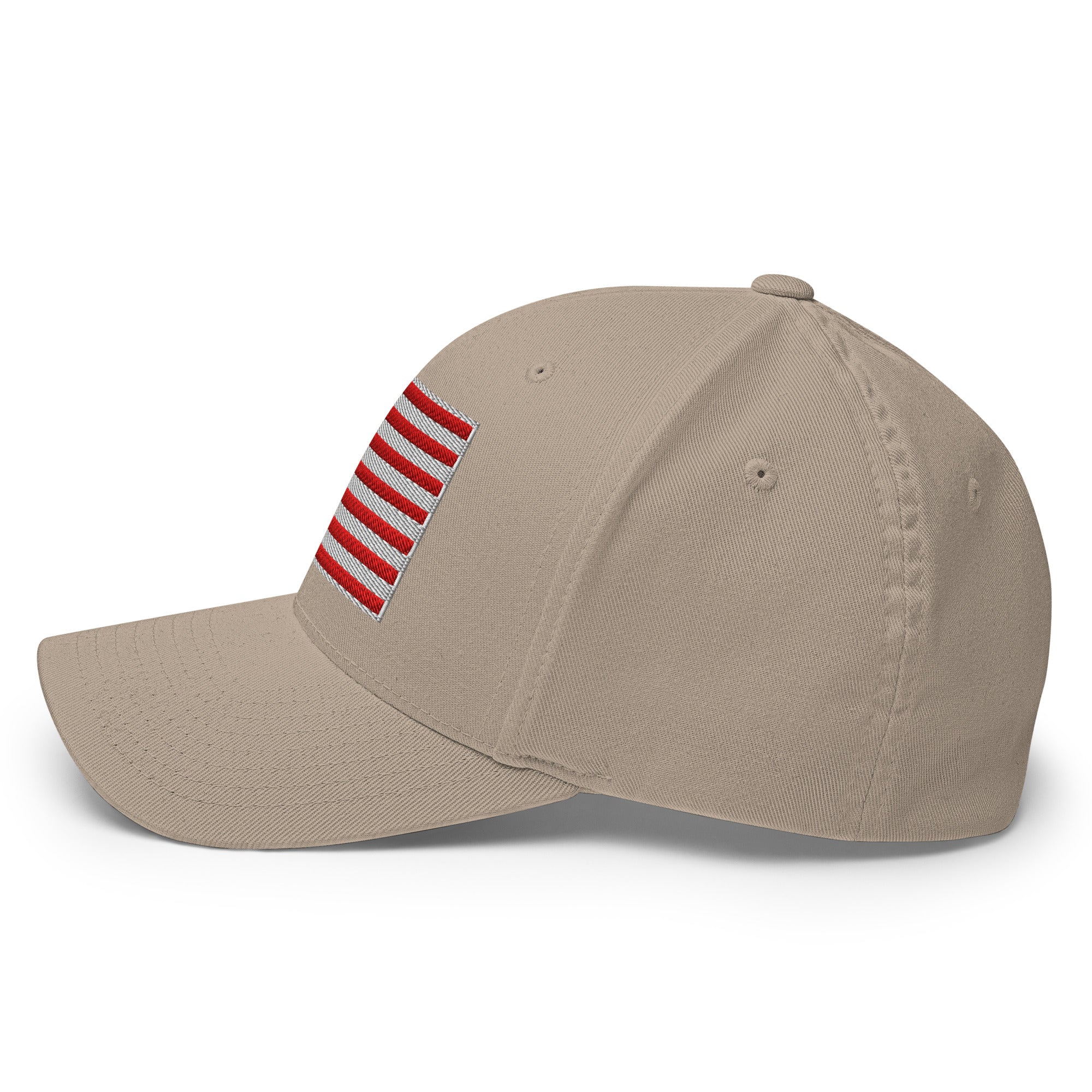 Stretch Fit Cap | Fully Embroidered American Flag Hat - Image 65