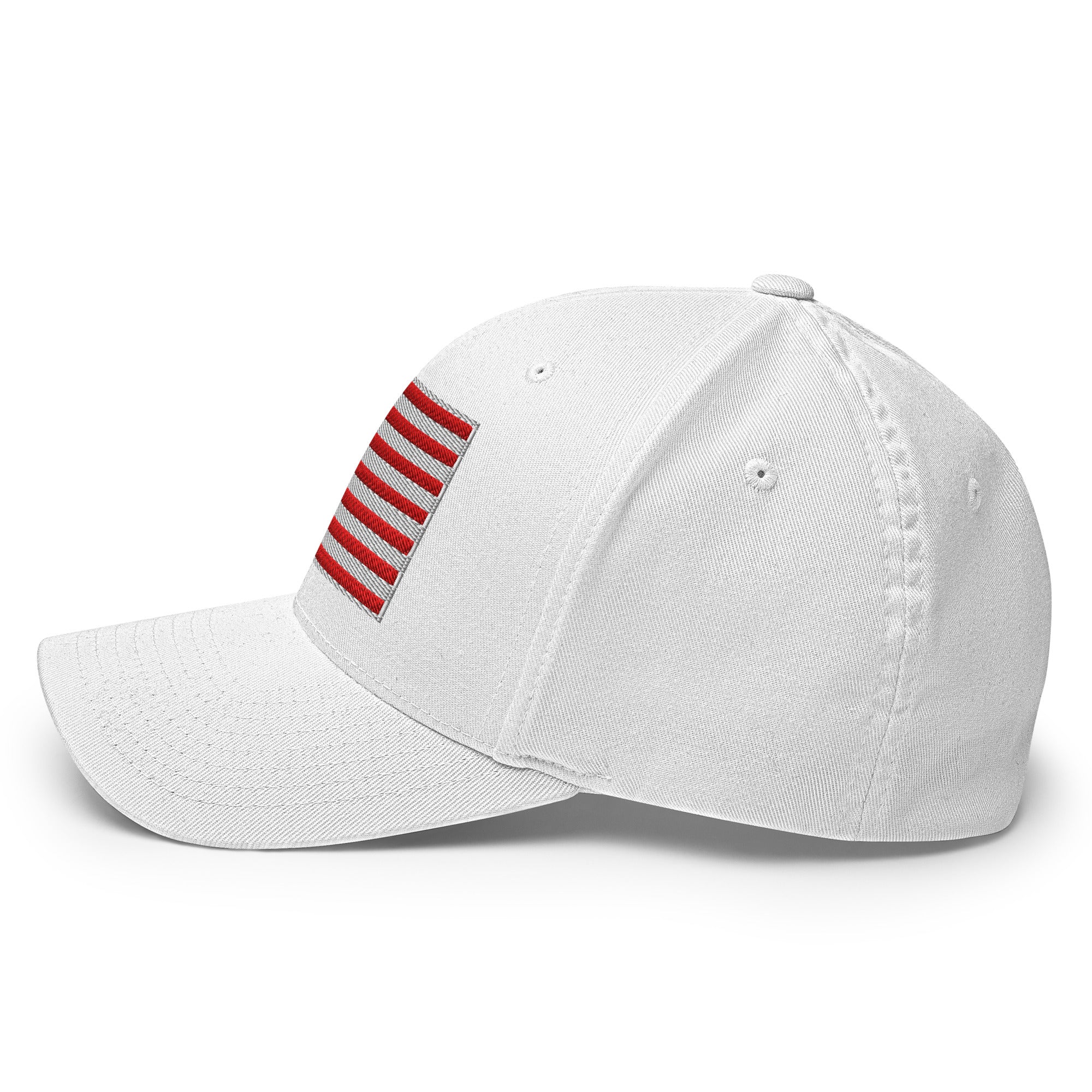 Stretch Fit Cap | Fully Embroidered American Flag Hat - Image 72