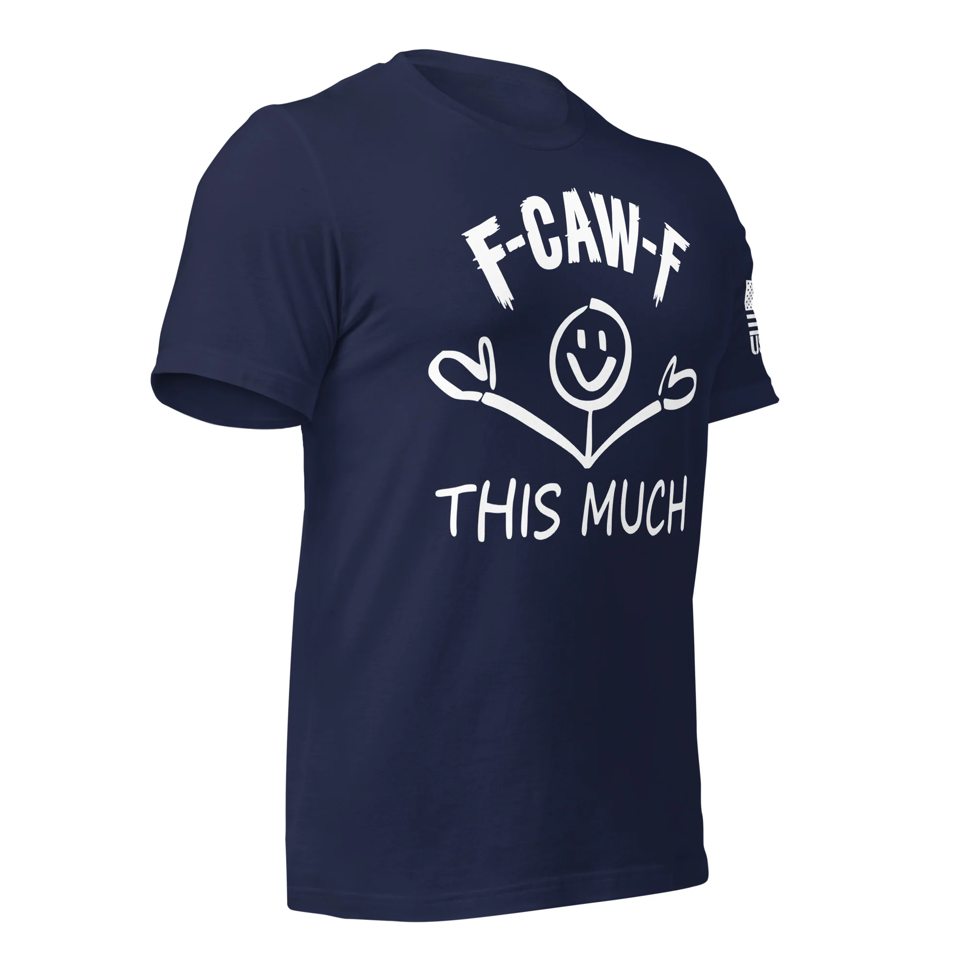 F-CAW-F This Much Smiley T-Shirt | Unisex T-Shirts | DTG Printing - Image 28
