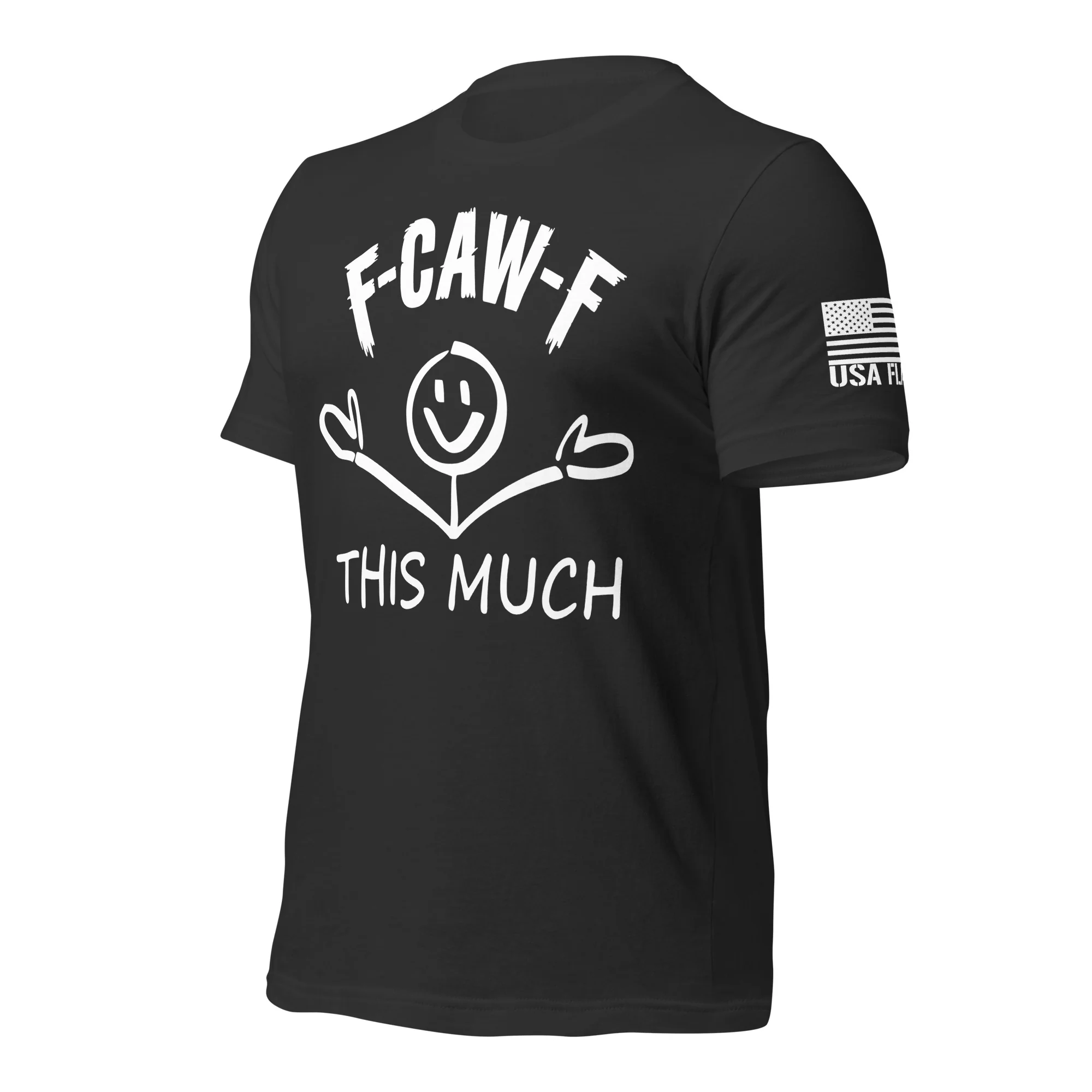 F-CAW-F This Much Smiley T-Shirt | Unisex T-Shirts | DTG Printing - Image 31