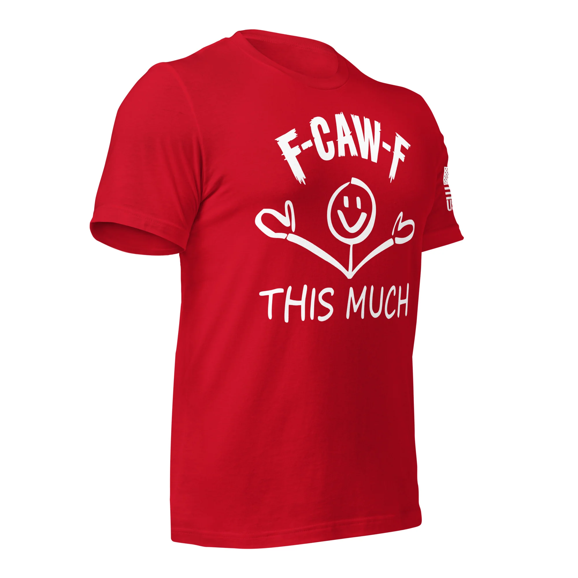 F-CAW-F This Much Smiley T-Shirt | Unisex T-Shirts | DTG Printing - Image 36