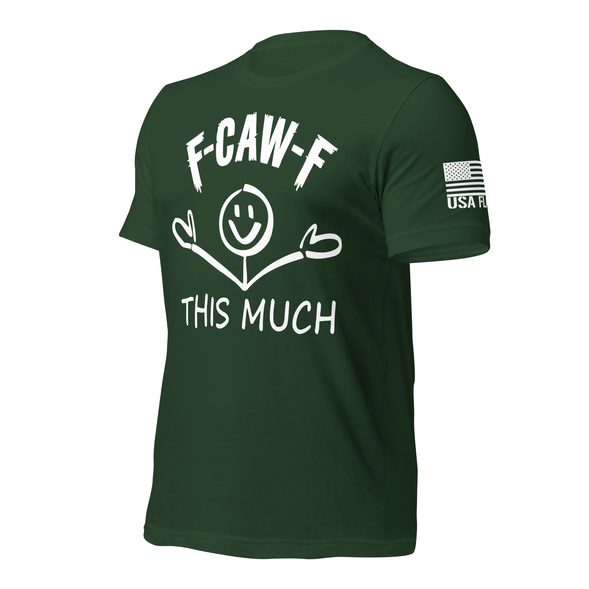 F-CAW-F This Much Smiley T-Shirt | Unisex T-Shirts | DTG Printing - Image 39